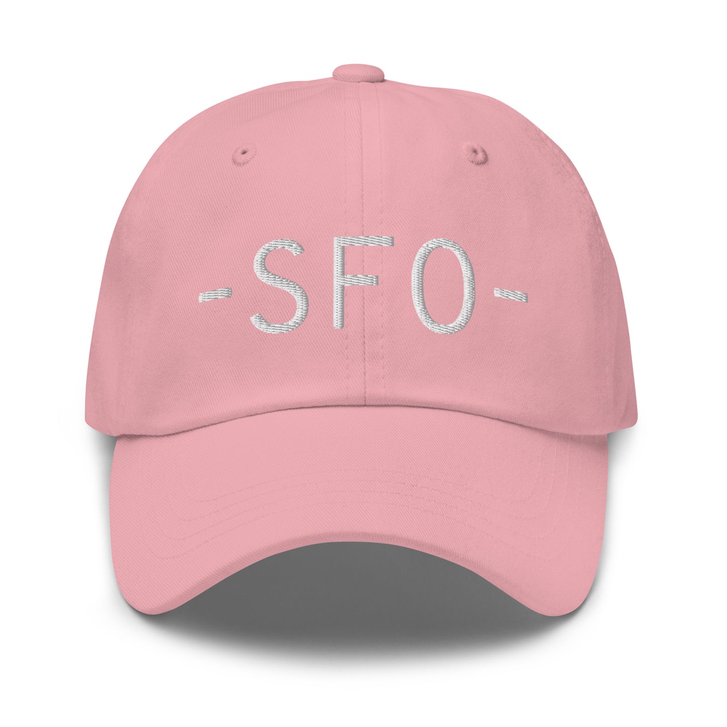 Souvenir Baseball Cap - White • SFO San Francisco • YHM Designs - Image 25