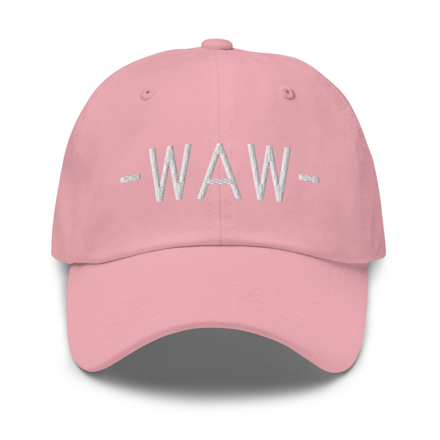 Souvenir Baseball Cap - White • WAW Warsaw • YHM Designs - Image 25