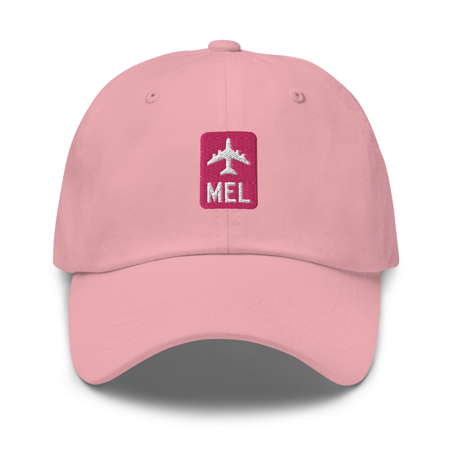 Jetliner Baseball Cap • Pink • MEL Melbourne Souvenir • YHM Designs - Image 07