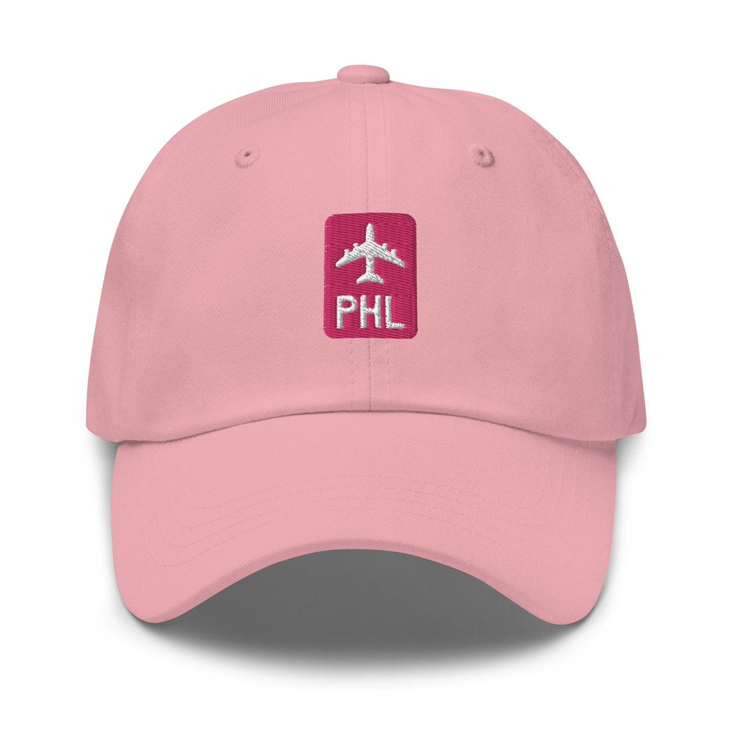 Jetliner Baseball Cap • Pink • PHL Philadelphia • YHM Designs - Image 07