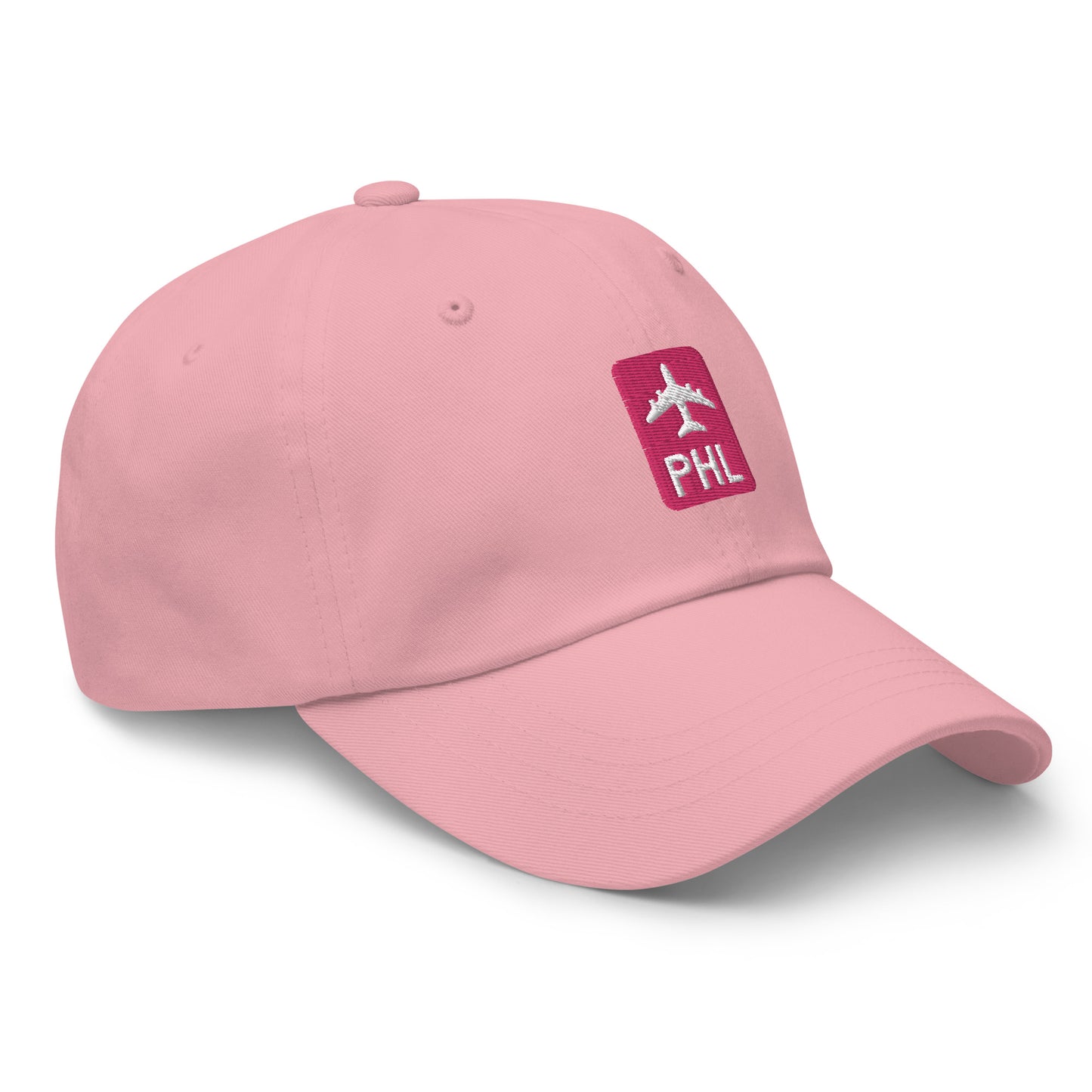 Jetliner Baseball Cap • Pink • PHL Philadelphia • YHM Designs - Image 09