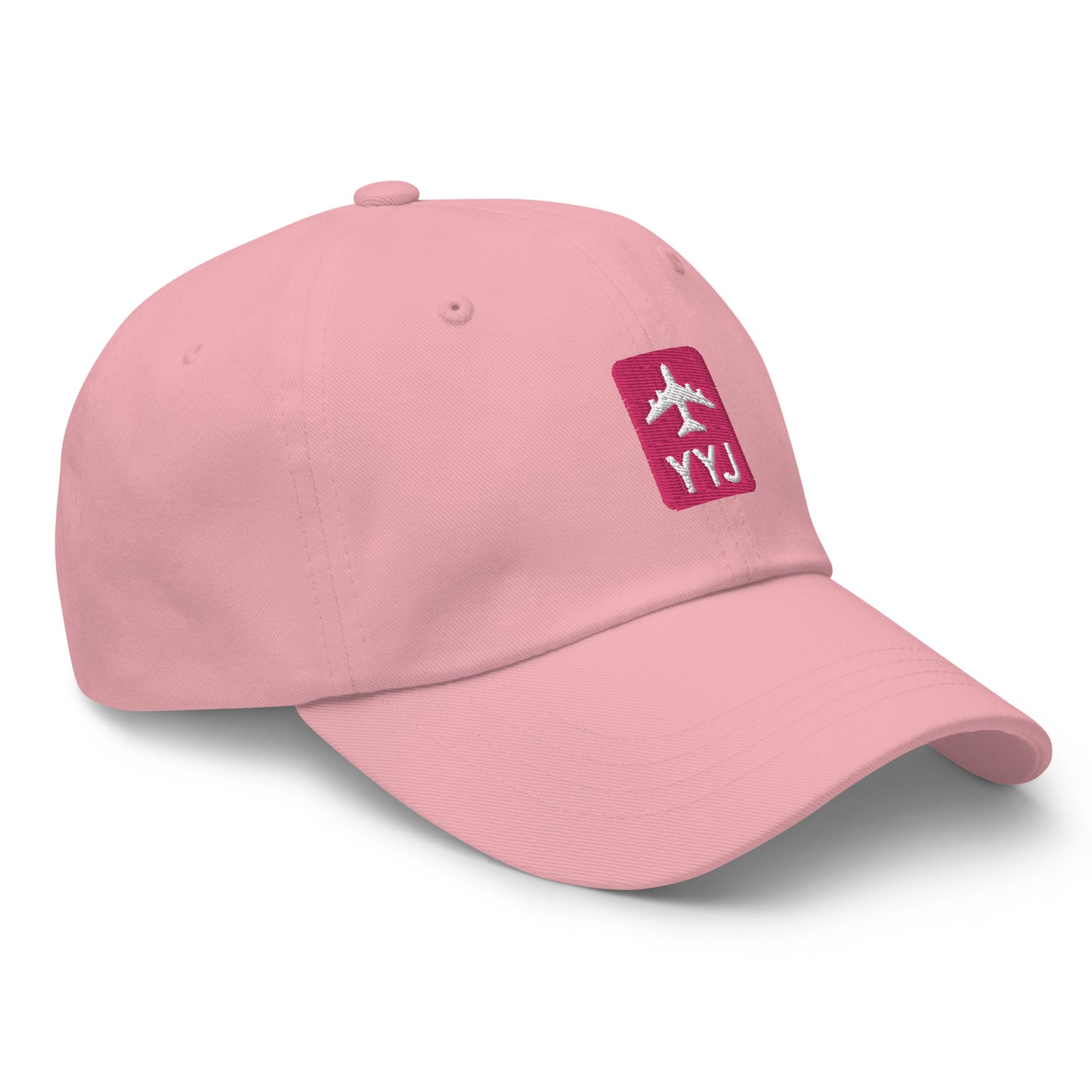 Jetliner Baseball Cap • Pink • YYJ Victoria • YHM Designs - Image 09