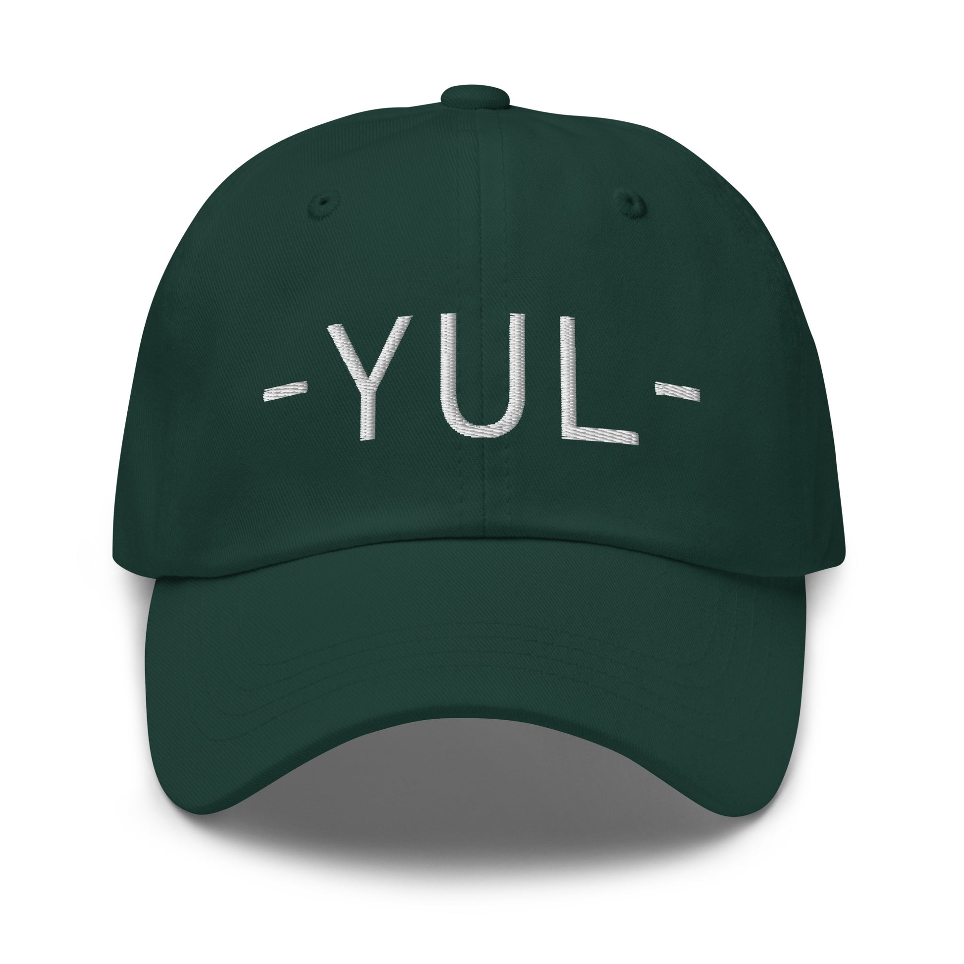 YUL Montreal Baseball Cap • Minimalist Lettering in White • YHM Designs - Image 17