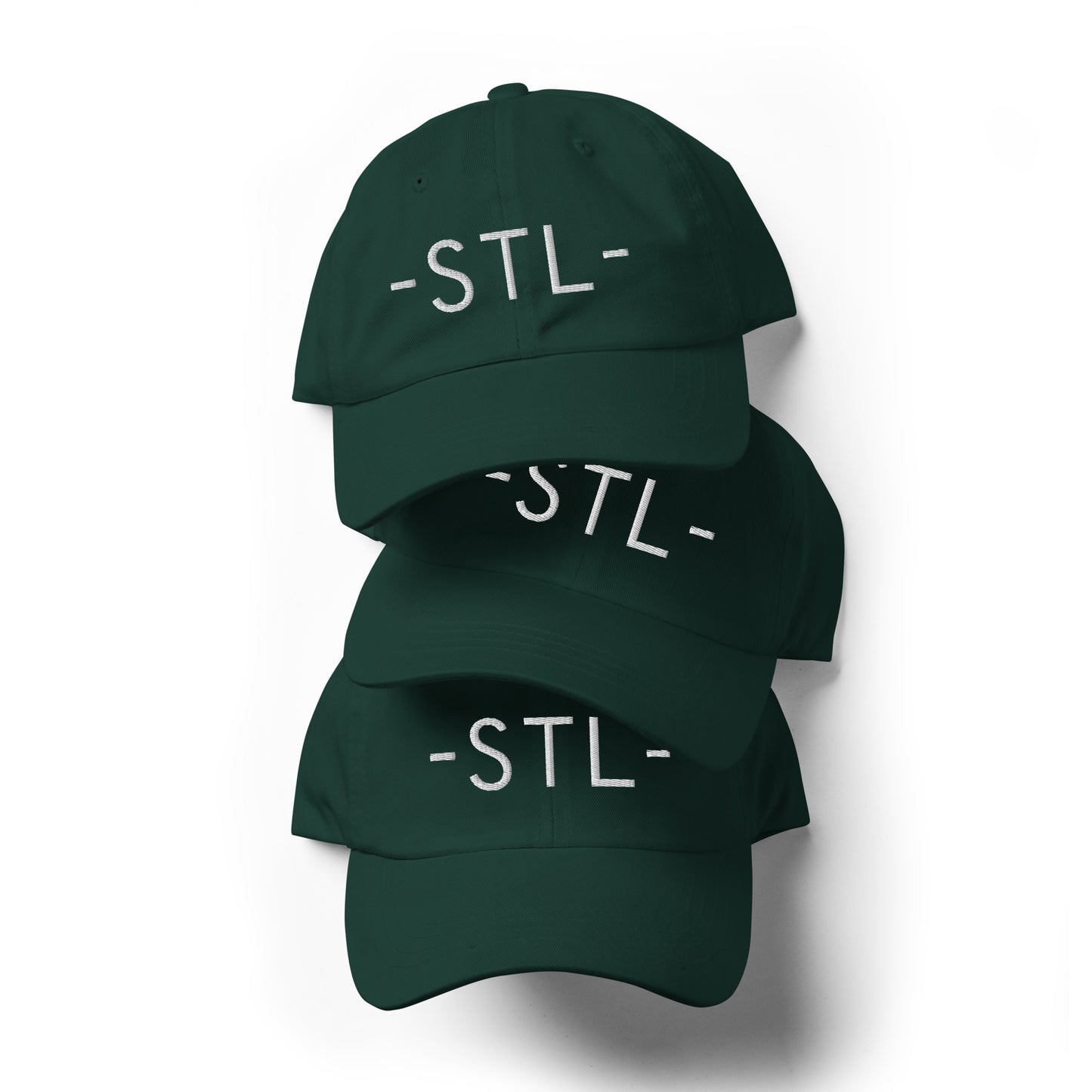 Souvenir Baseball Cap - White • STL St. Louis • YHM Designs - Image 05