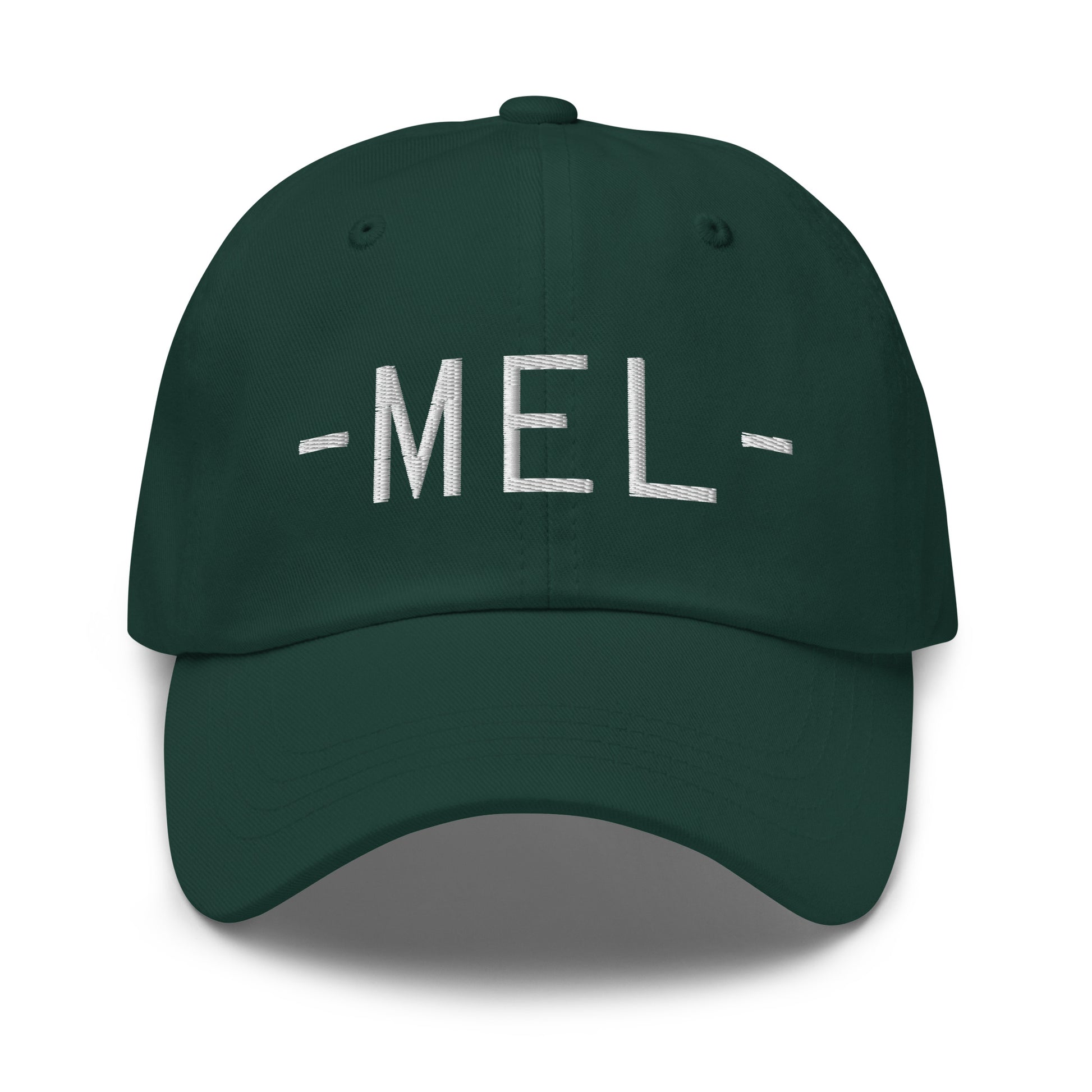 Souvenir Baseball Cap - White • MEL Melbourne • YHM Designs - Image 17