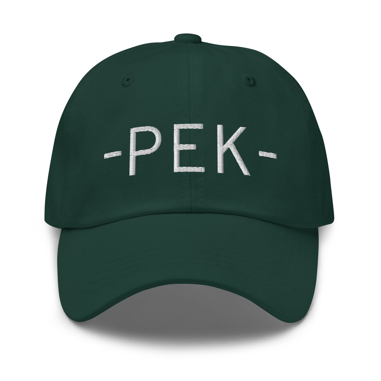 Souvenir Baseball Cap - White • PEK Beijing • YHM Designs - Image 17