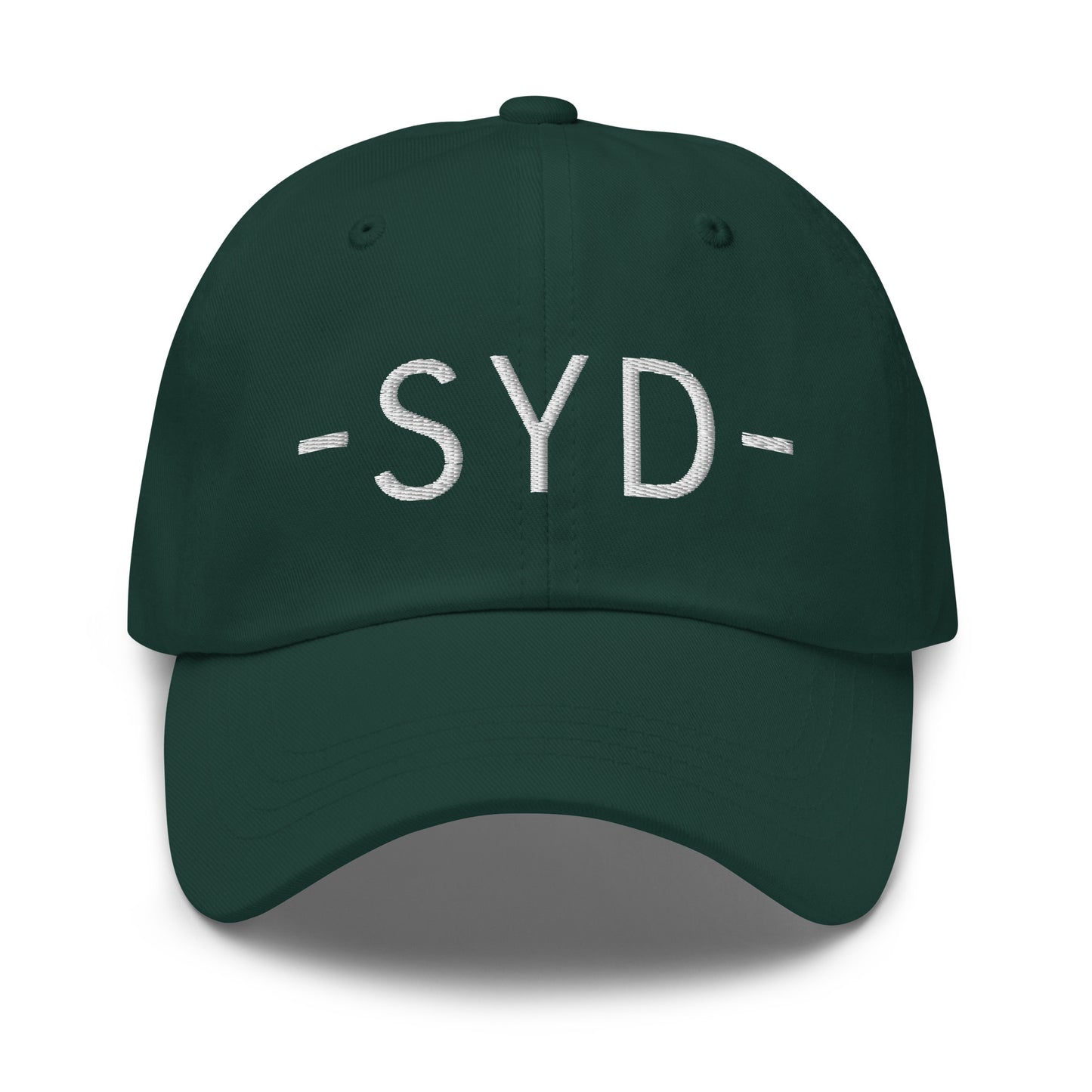 Souvenir Baseball Cap - White • SYD Sydney • YHM Designs - Image 17