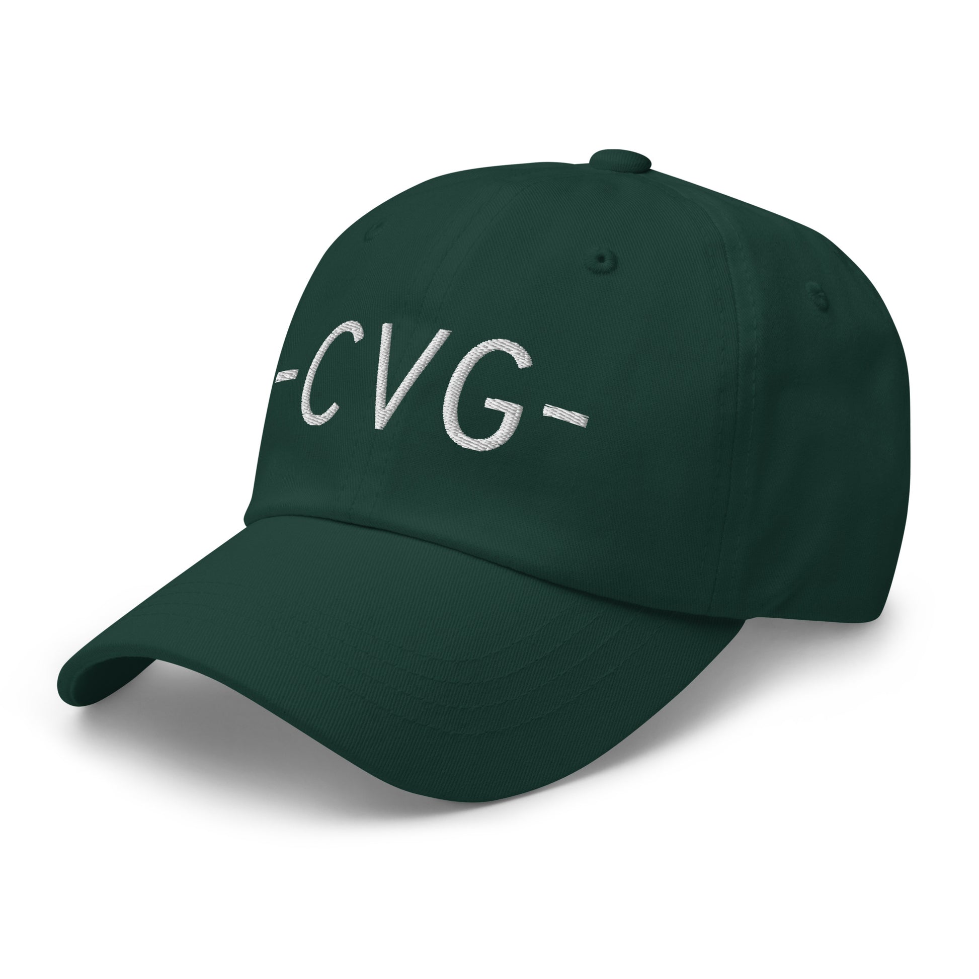 Souvenir Baseball Cap - White • CVG Cincinnati • YHM Designs - Image 18