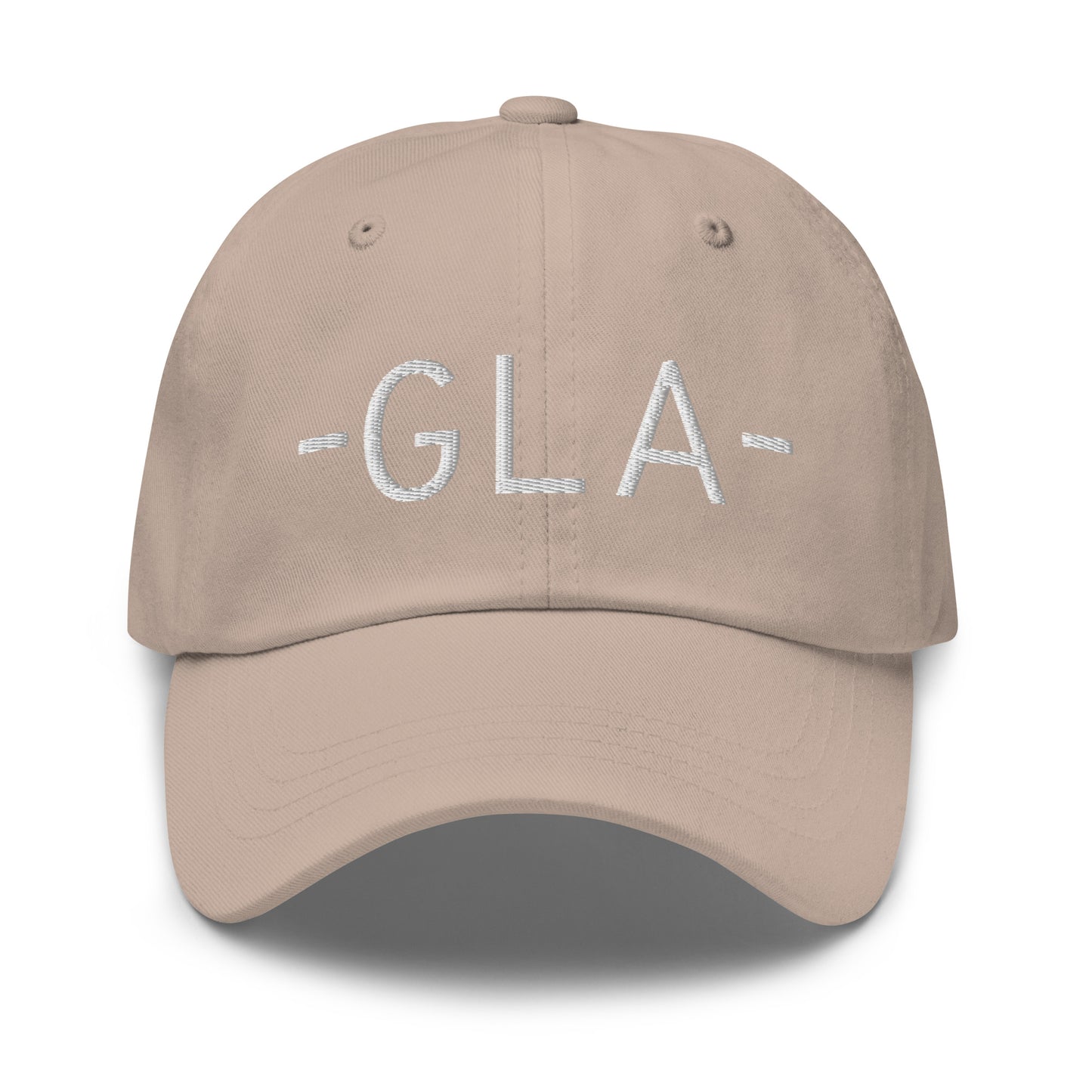 Souvenir Baseball Cap - White • GLA Glasgow • YHM Designs - Image 23