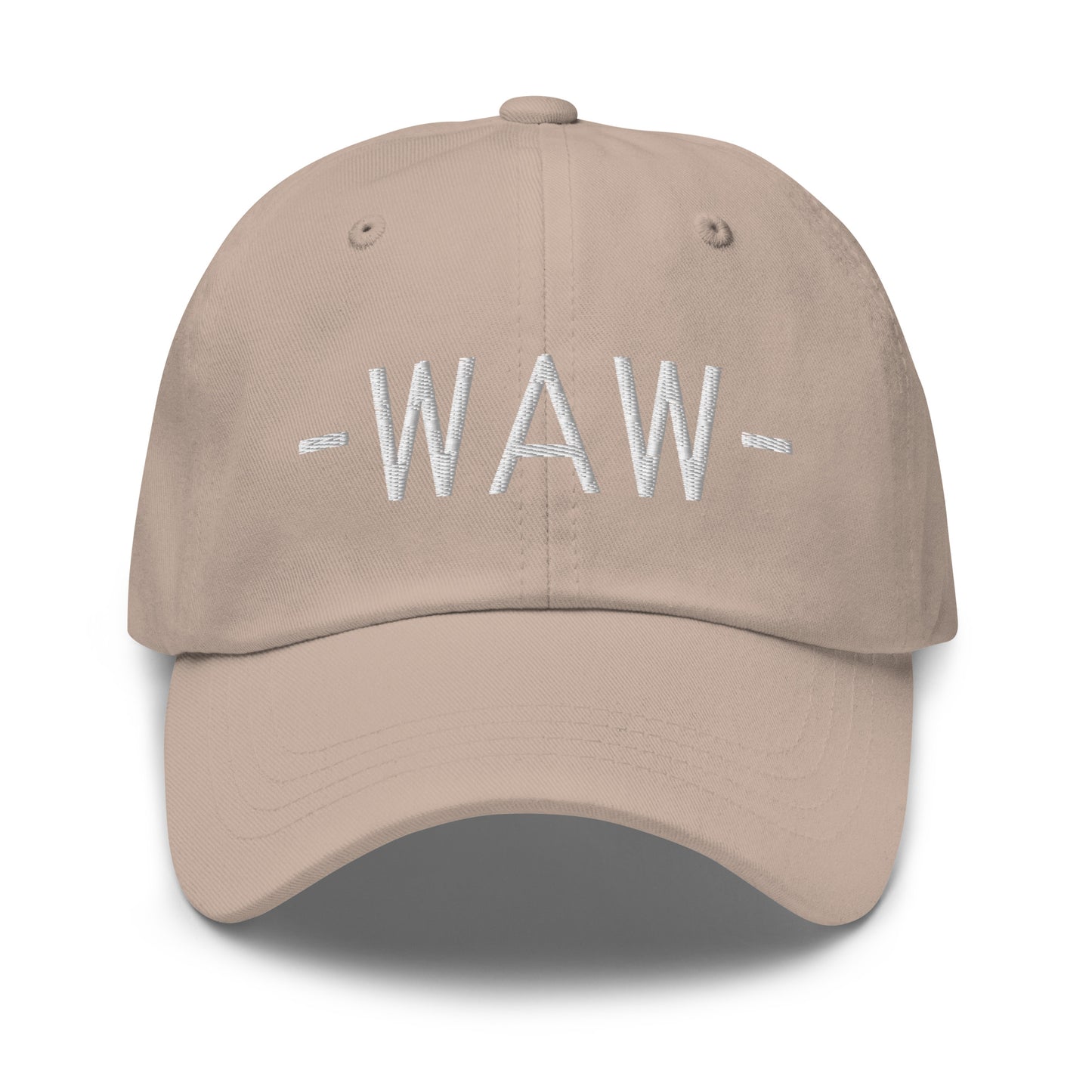 Souvenir Baseball Cap - White • WAW Warsaw • YHM Designs - Image 23