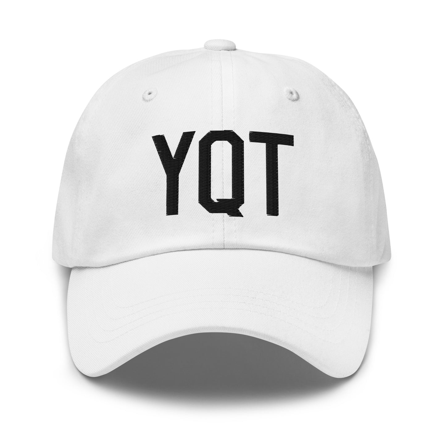 Airport Code Baseball Cap - Black • YQT Thunder Bay • YHM Designs - Image 18