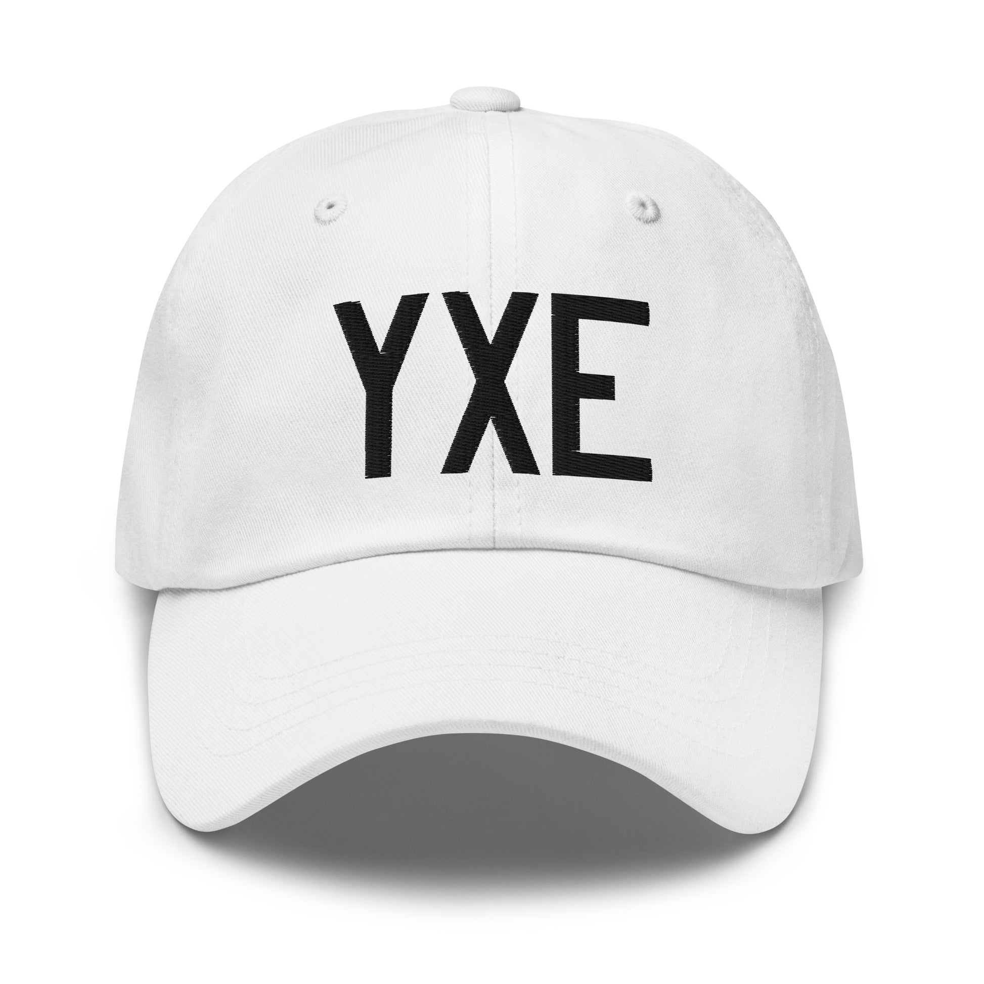 Airport Code Baseball Cap - Black • YXE Saskatoon • YHM Designs - Image 18