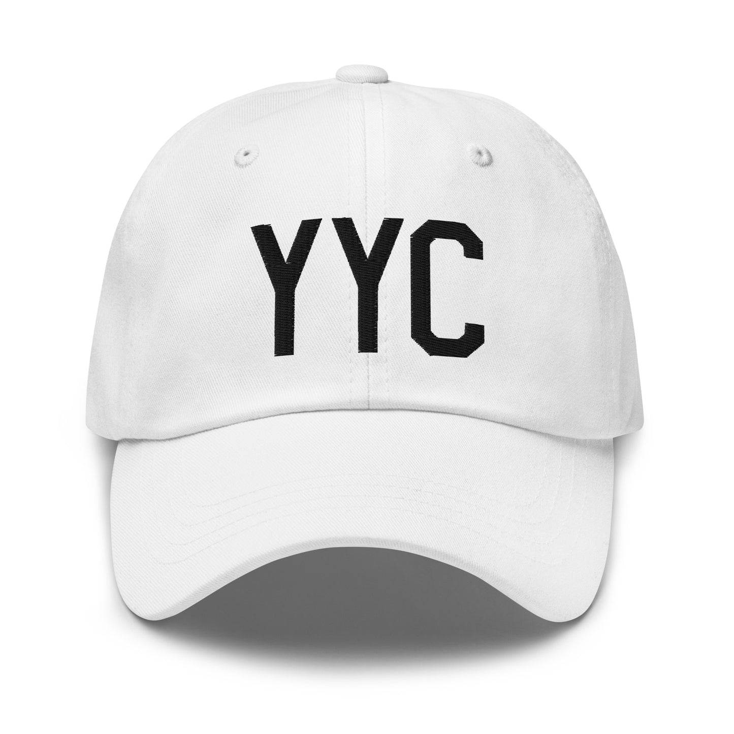 Airport Code Baseball Cap - Black • YYC Calgary • YHM Designs - Image 18