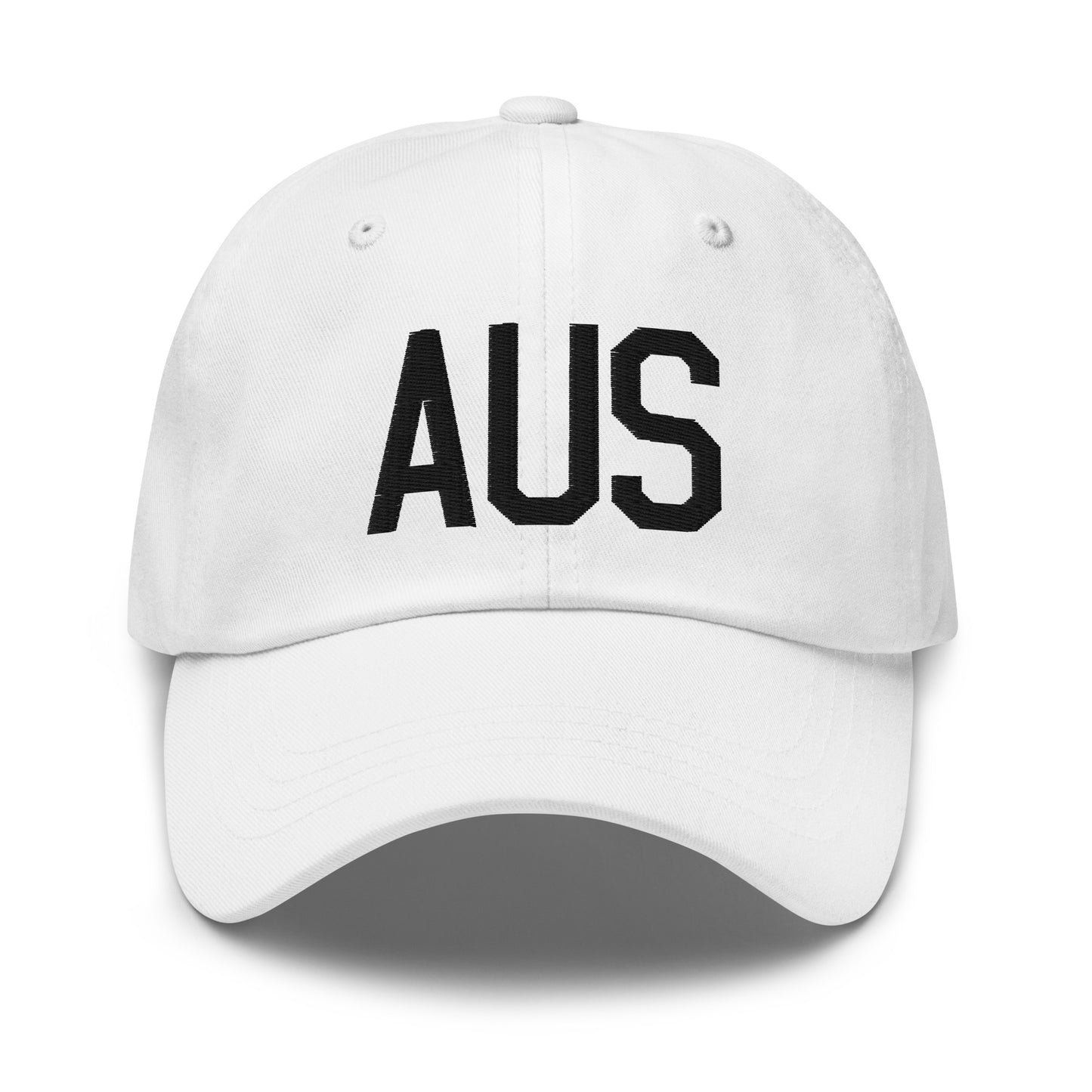 Airport Code Baseball Cap - Black • AUS Austin • YHM Designs - Image 18