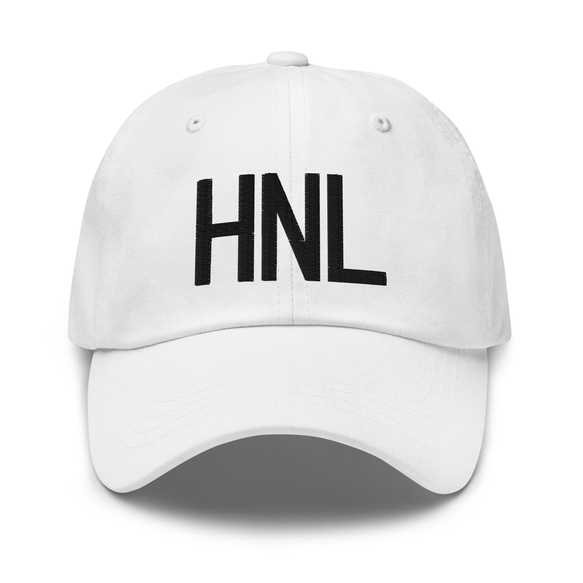 Airport Code Baseball Cap - Black • HNL Honolulu • YHM Designs - Image 18