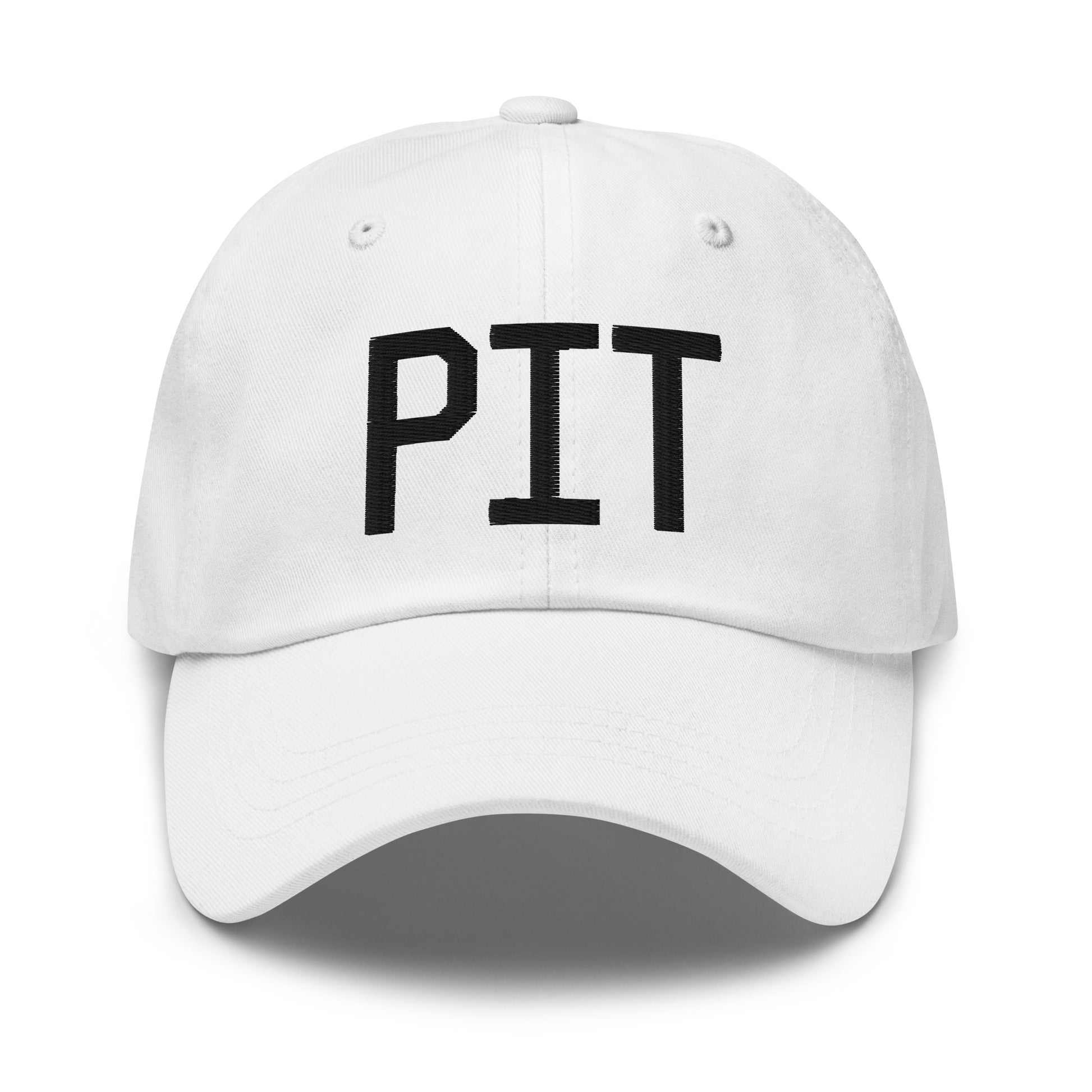 Airport Code Baseball Cap - Black • PIT Pittsburgh • YHM Designs - Image 18