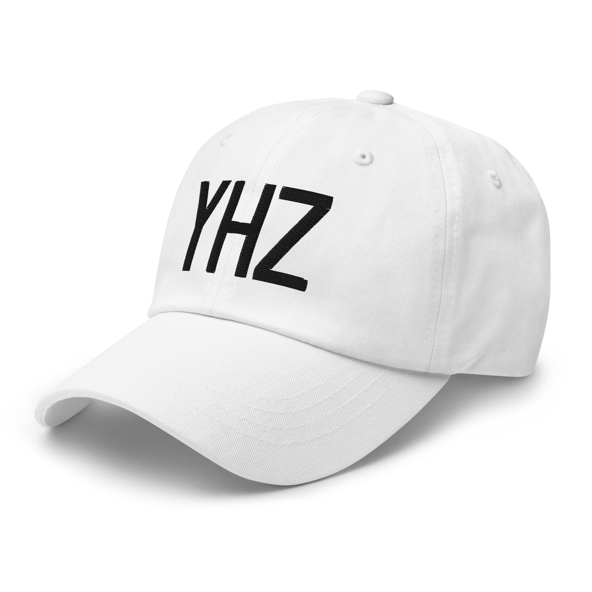Airport Code Baseball Cap - Black • YHZ Halifax • YHM Designs - Image 20