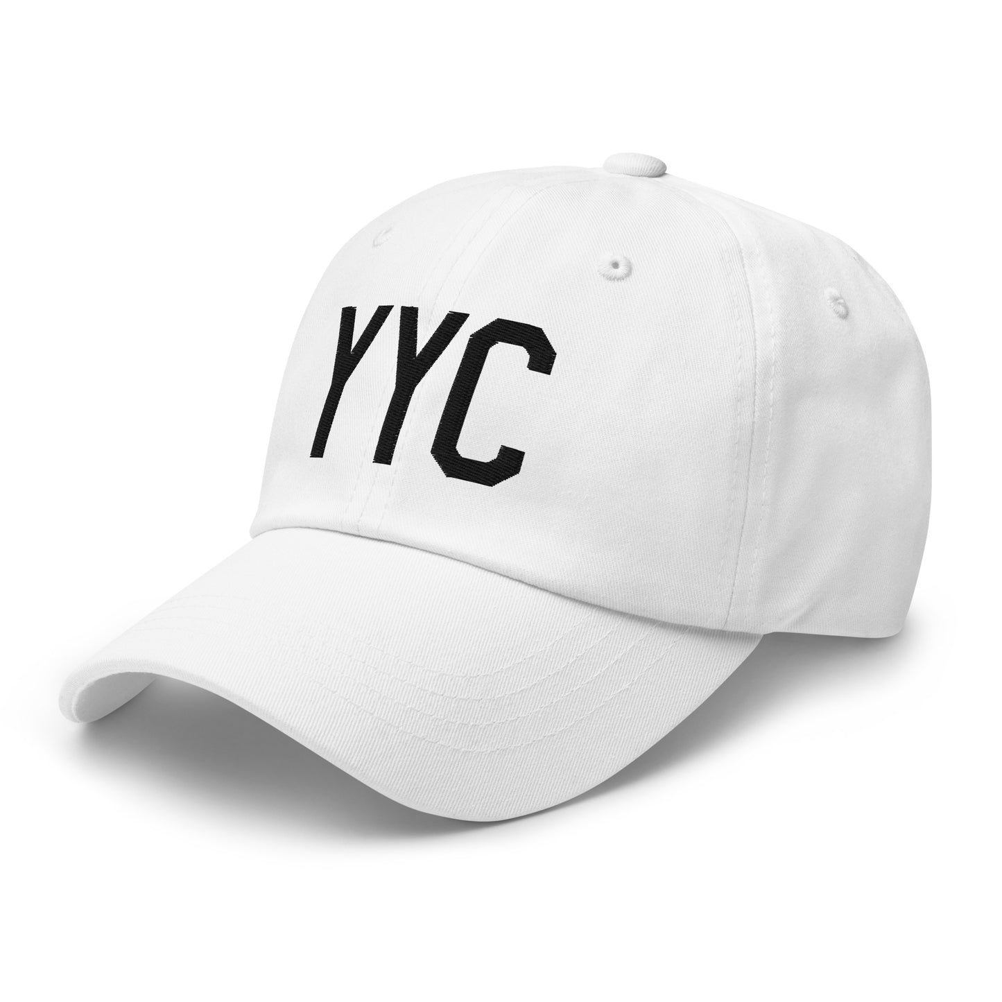 Airport Code Baseball Cap - Black • YYC Calgary • YHM Designs - Image 20