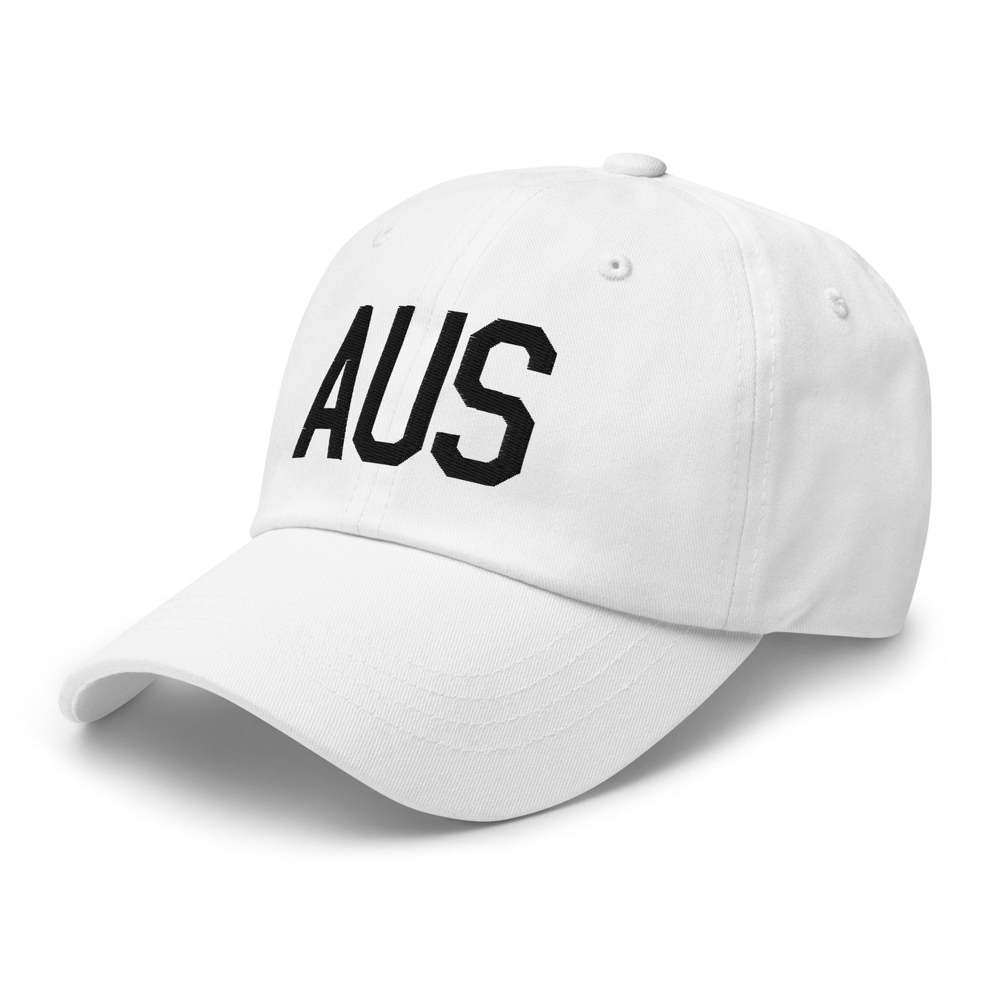 Airport Code Baseball Cap - Black • AUS Austin • YHM Designs - Image 20