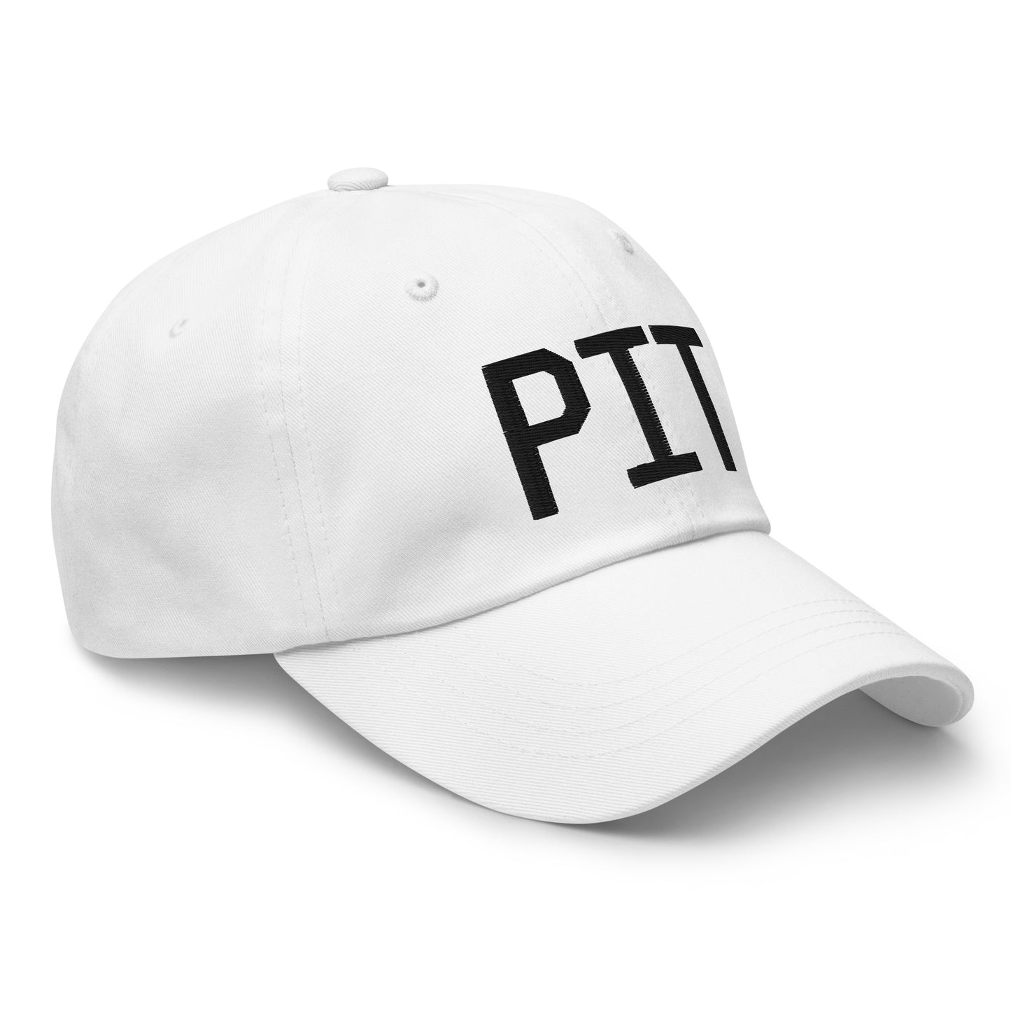 Airport Code Baseball Cap - Black • PIT Pittsburgh • YHM Designs - Image 19