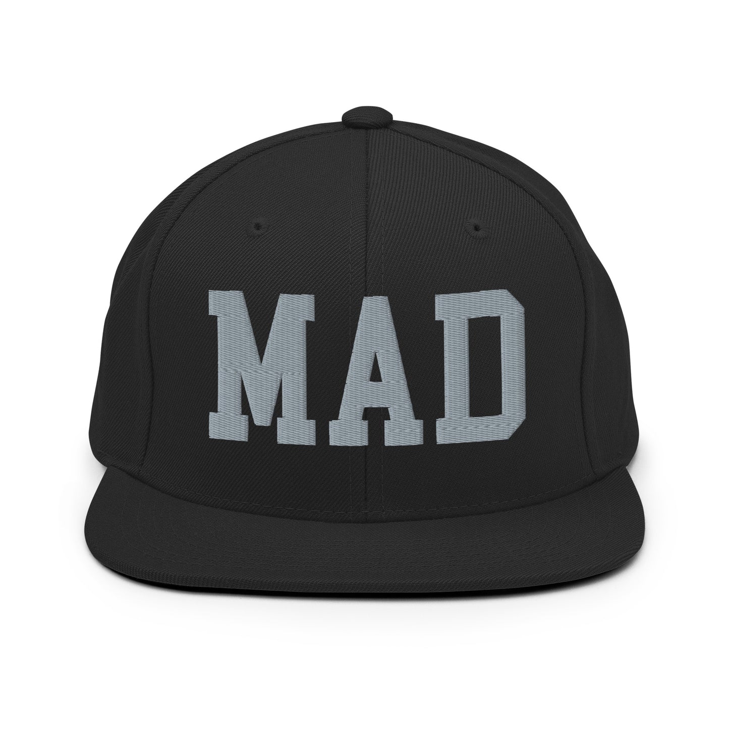 College-Style Classic Snapback Hat • Grey • MAD Madrid • YHM Designs - Image 07
