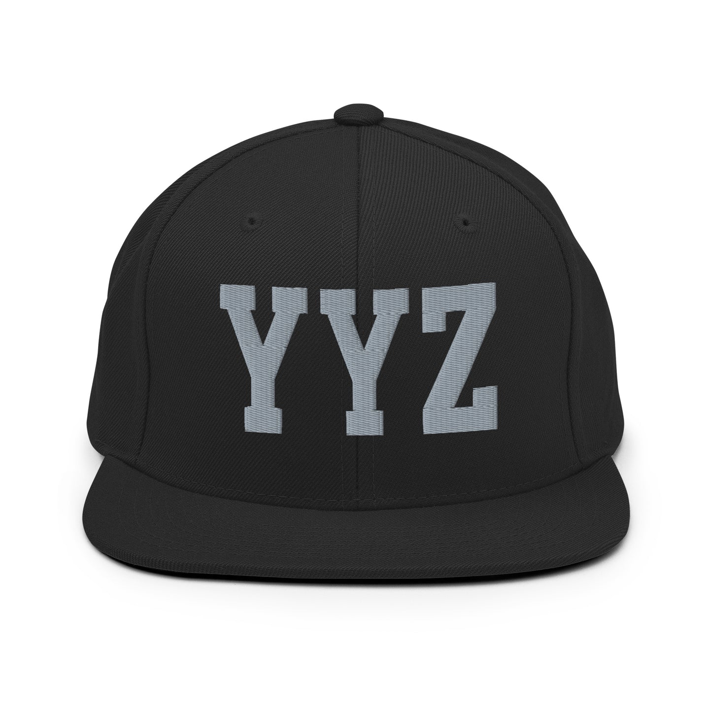 College-Style Classic Snapback Hat • Grey • YYZ Toronto Souvenir • YHM Designs - Image 07