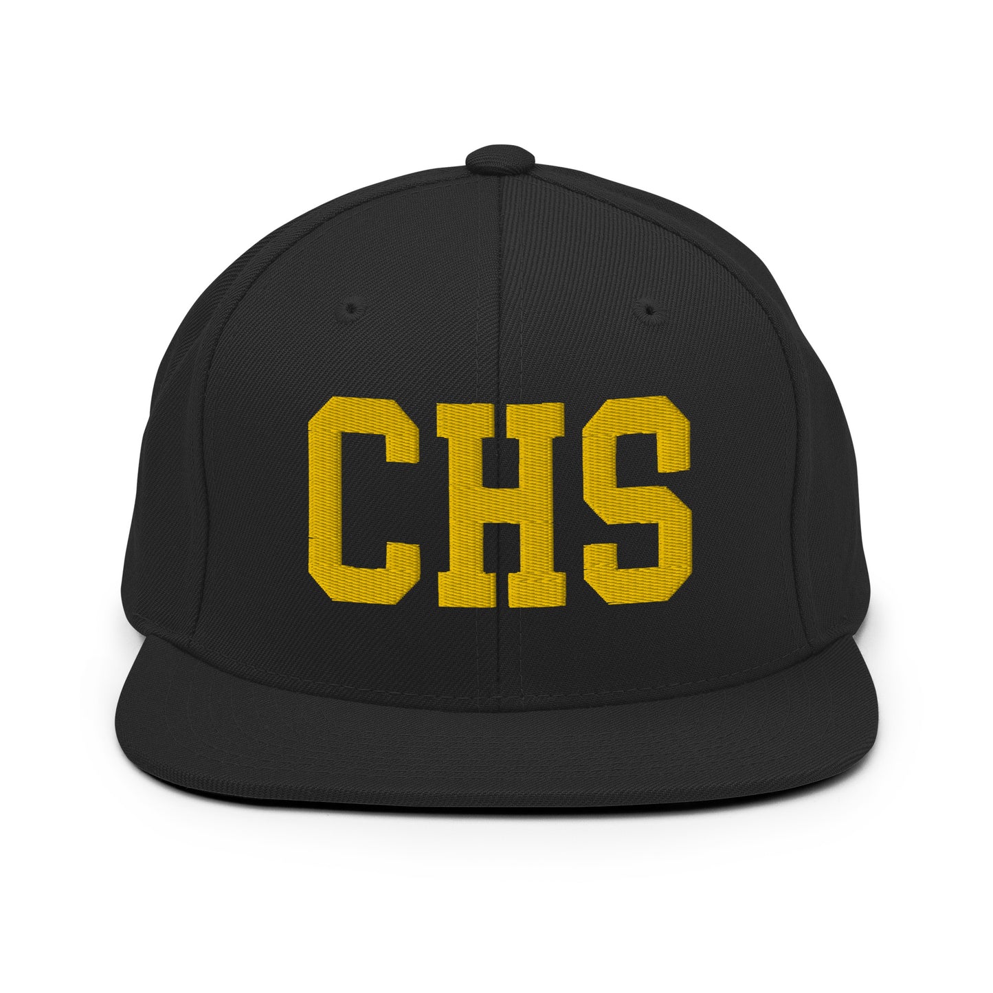College-Style Classic Snapback Hat • Gold • CHS Charleston • YHM Designs - Image 07