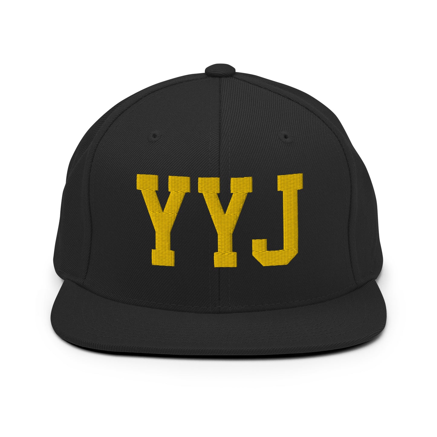 College-Style Classic Snapback Hat • Gold • YYJ Victoria • YHM Designs - Image 07