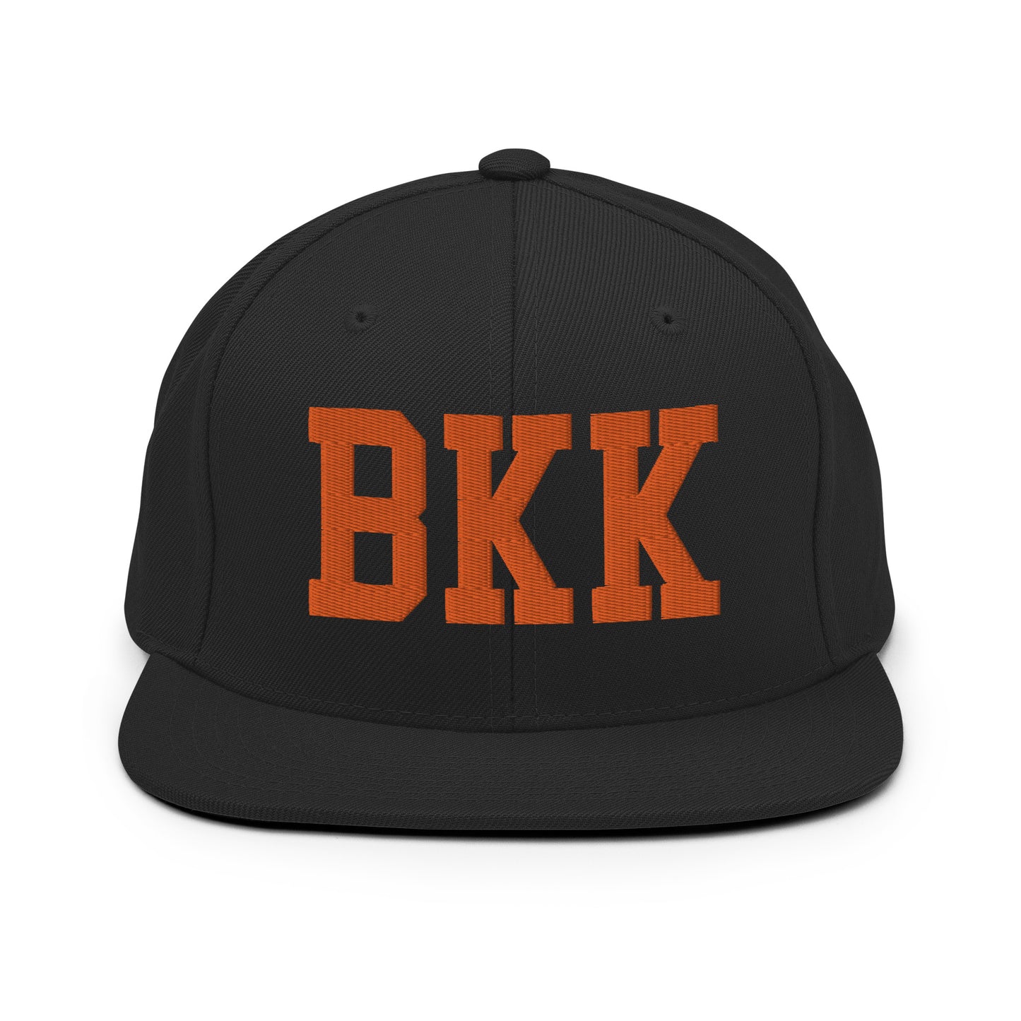 College-Style Classic Snapback Hat • Orange • BKK Bangkok • YHM Designs - Image 07