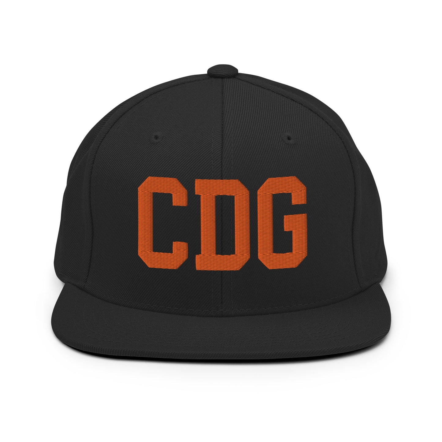 College-Style Classic Snapback Hat • Orange • CDG Paris • YHM Designs - Image 07