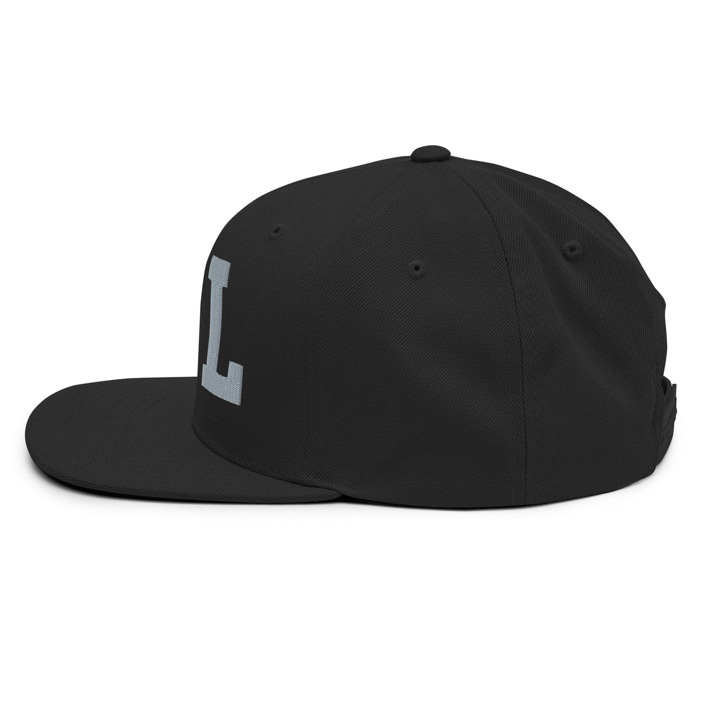 College-Style Classic Snapback Hat • Grey • ORL Orlando Souvenir • YHM Designs - Image 10