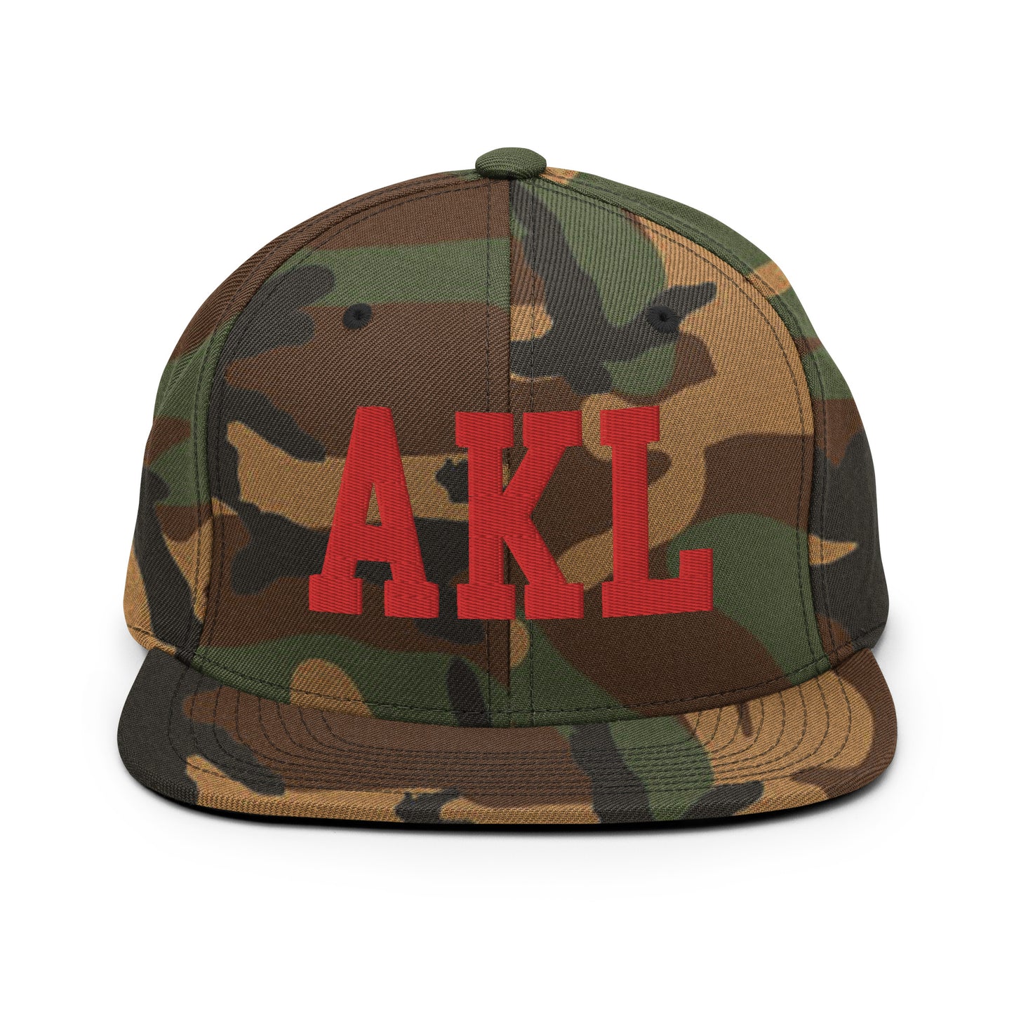 College-Style Classic Snapback Hat • Red • AKL Auckland • YHM Designs - Image 27