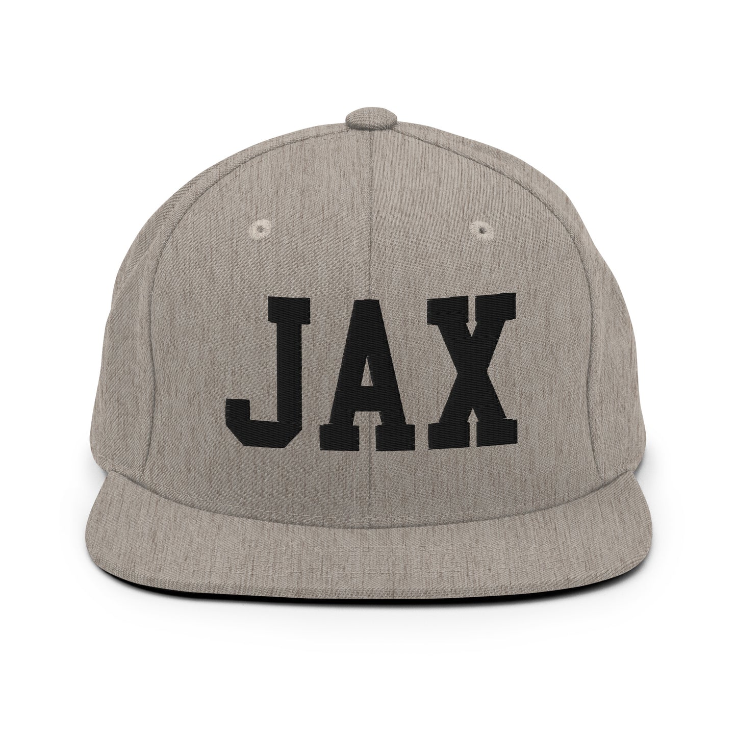College-Style Classic Snapback Hat • Black • JAX Jacksonville Souvenir • YHM Designs - Image 27