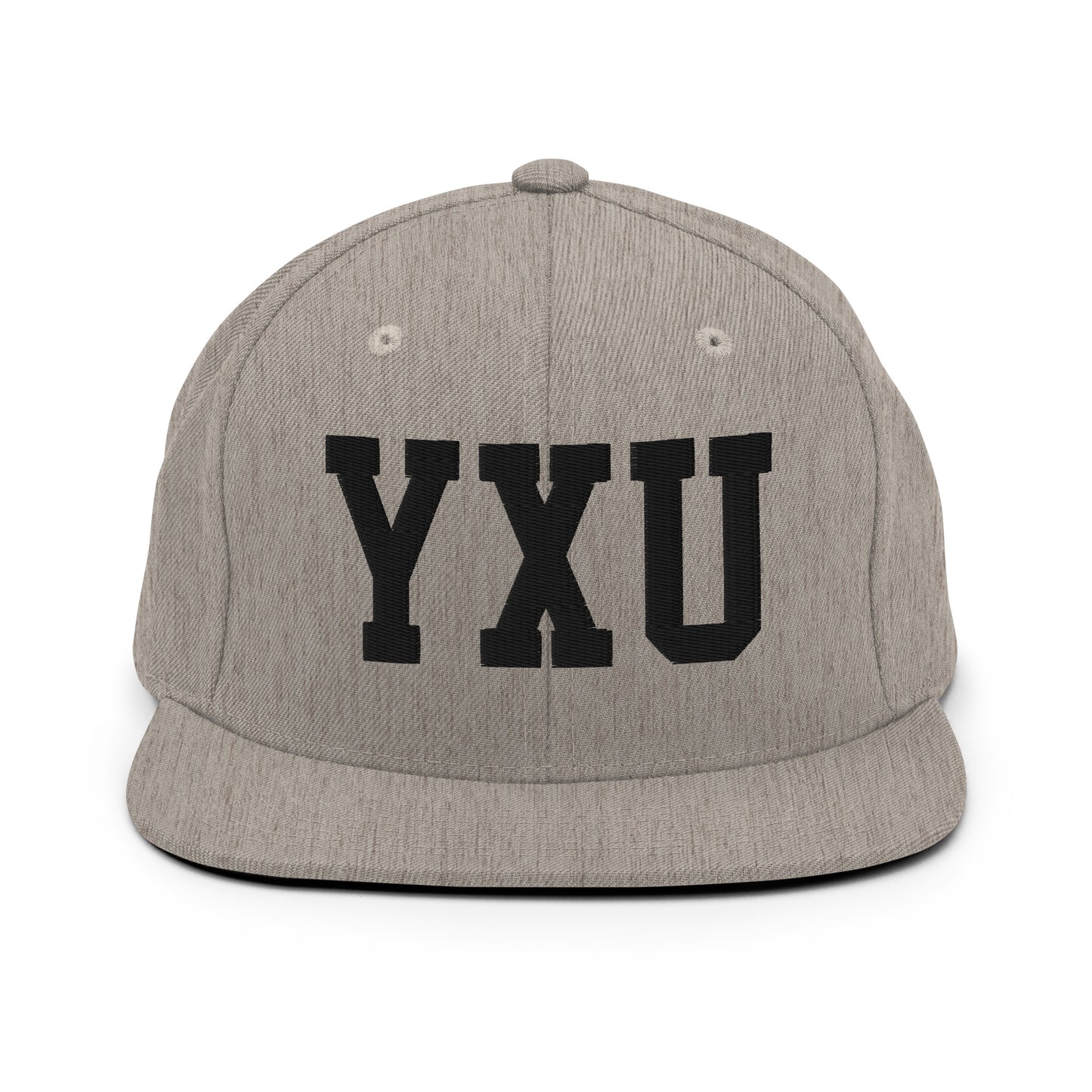 College-Style Classic Snapback Hat • Black • YXU London Souvenir • YHM Designs - Image 27