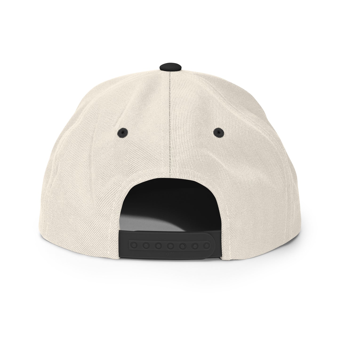 College-Style Classic Snapback Hat • Black • MKE Milwaukee • YHM Designs - Image 32
