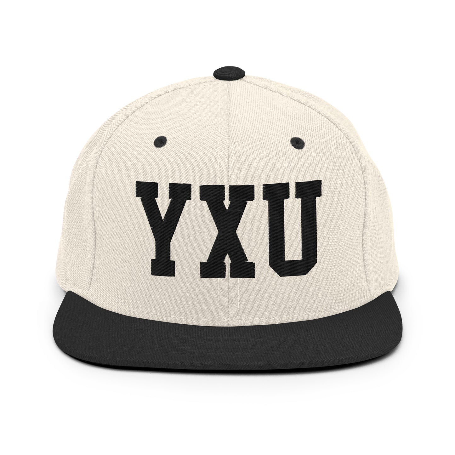 College-Style Classic Snapback Hat • Black • YXU London Souvenir • YHM Designs - Image 31