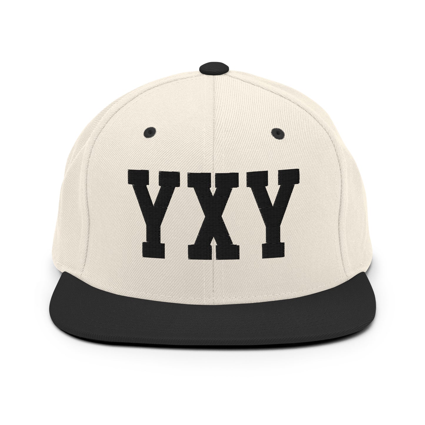 College-Style Classic Snapback Hat • Black • YXY Whitehorse Souvenir • YHM Designs - Image 31