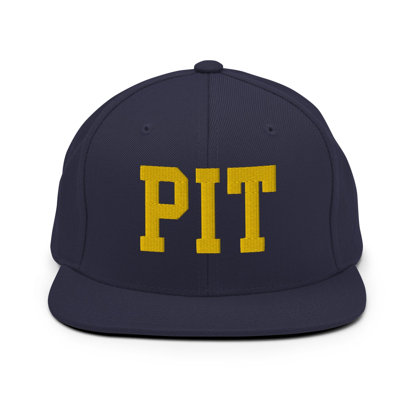 College-Style Classic Snapback Hat • Gold • PIT Pittsburgh • YHM Designs - Image 11