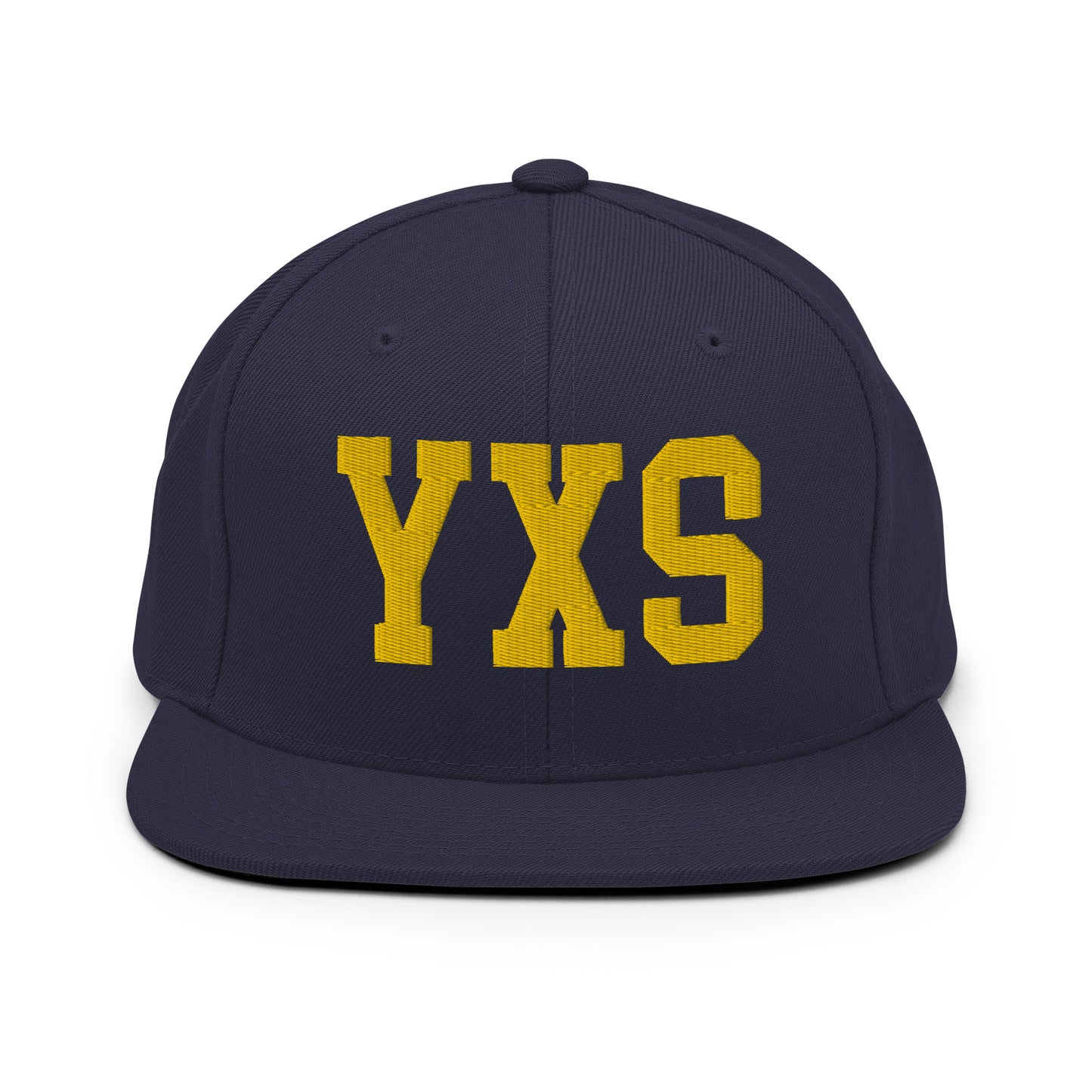 College-Style Classic Snapback Hat • Gold • YXS Prince George • YHM Designs - Image 11