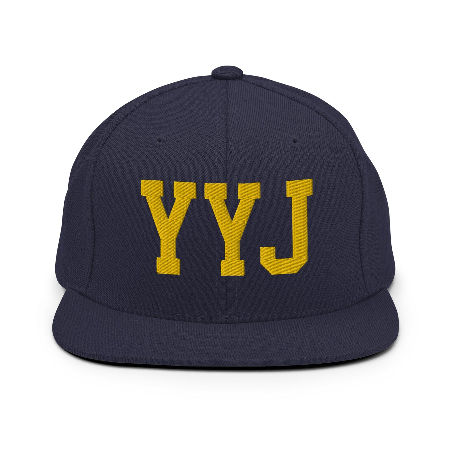 College-Style Classic Snapback Hat • Gold • YYJ Victoria • YHM Designs - Image 11