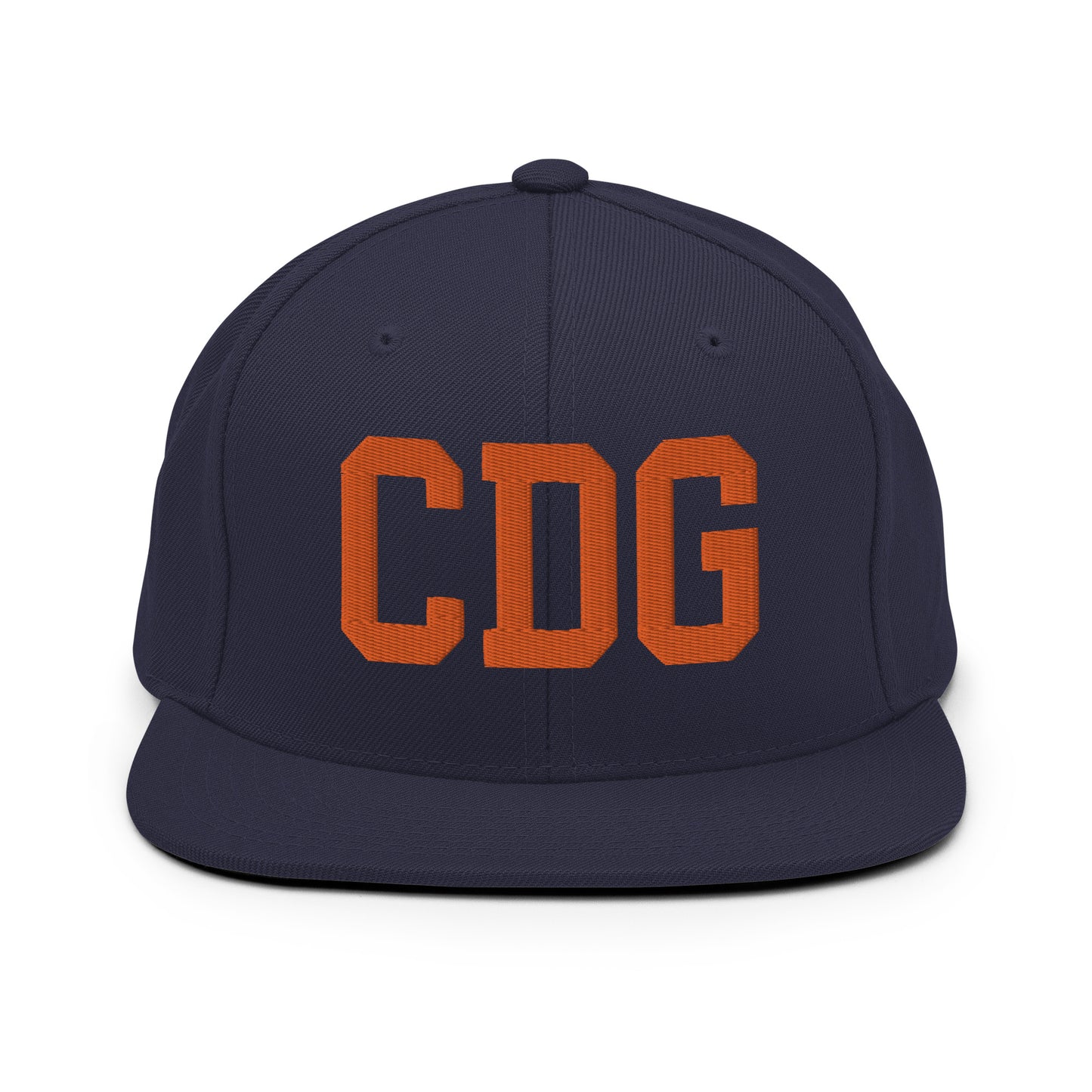 College-Style Classic Snapback Hat • Orange • CDG Paris • YHM Designs - Image 19