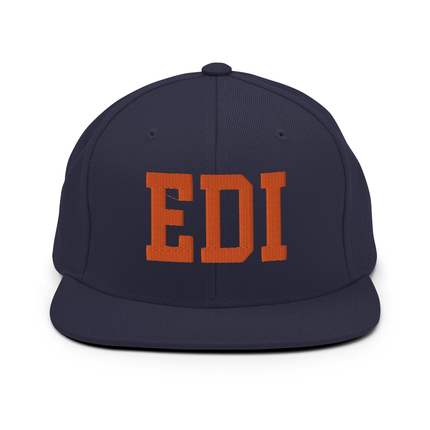 College-Style Classic Snapback Hat • Orange • EDI Edinburgh • YHM Designs - Image 19