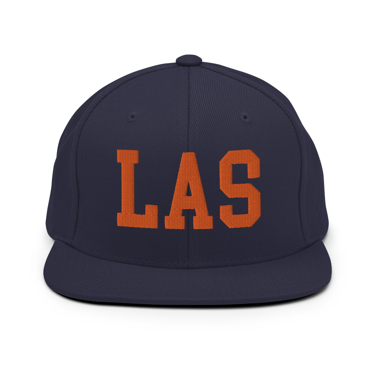 College-Style Classic Snapback Hat • Orange • LAS Las Vegas • YHM Designs - Image 19