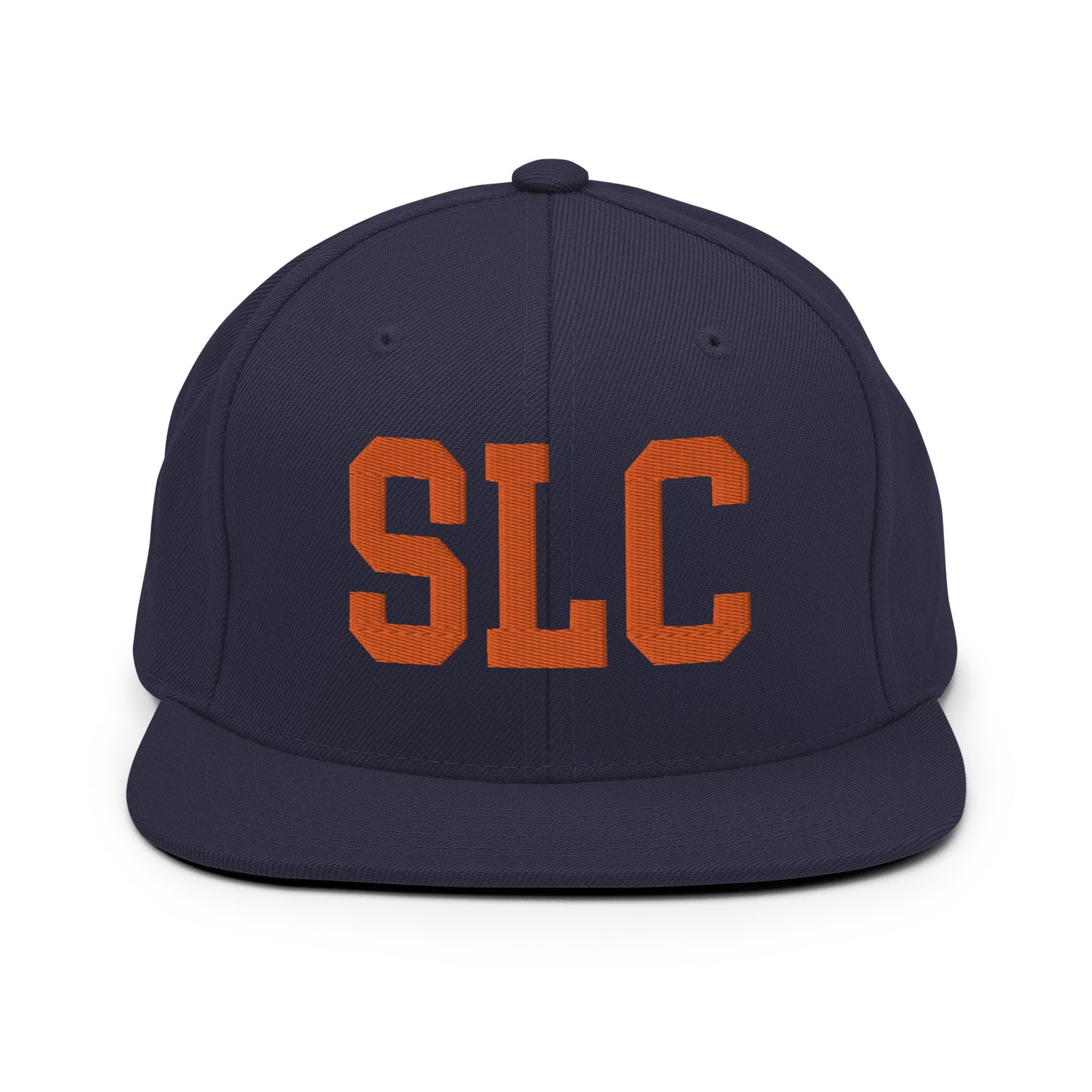 College-Style Classic Snapback Hat • Orange • SLC Salt Lake City • YHM Designs - Image 19