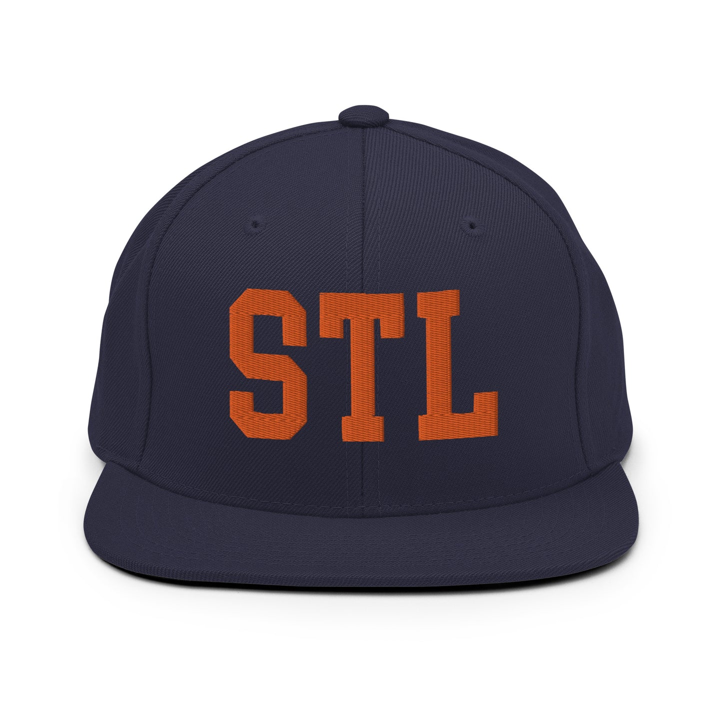 College-Style Classic Snapback Hat • Orange • STL St. Louis • YHM Designs - Image 19