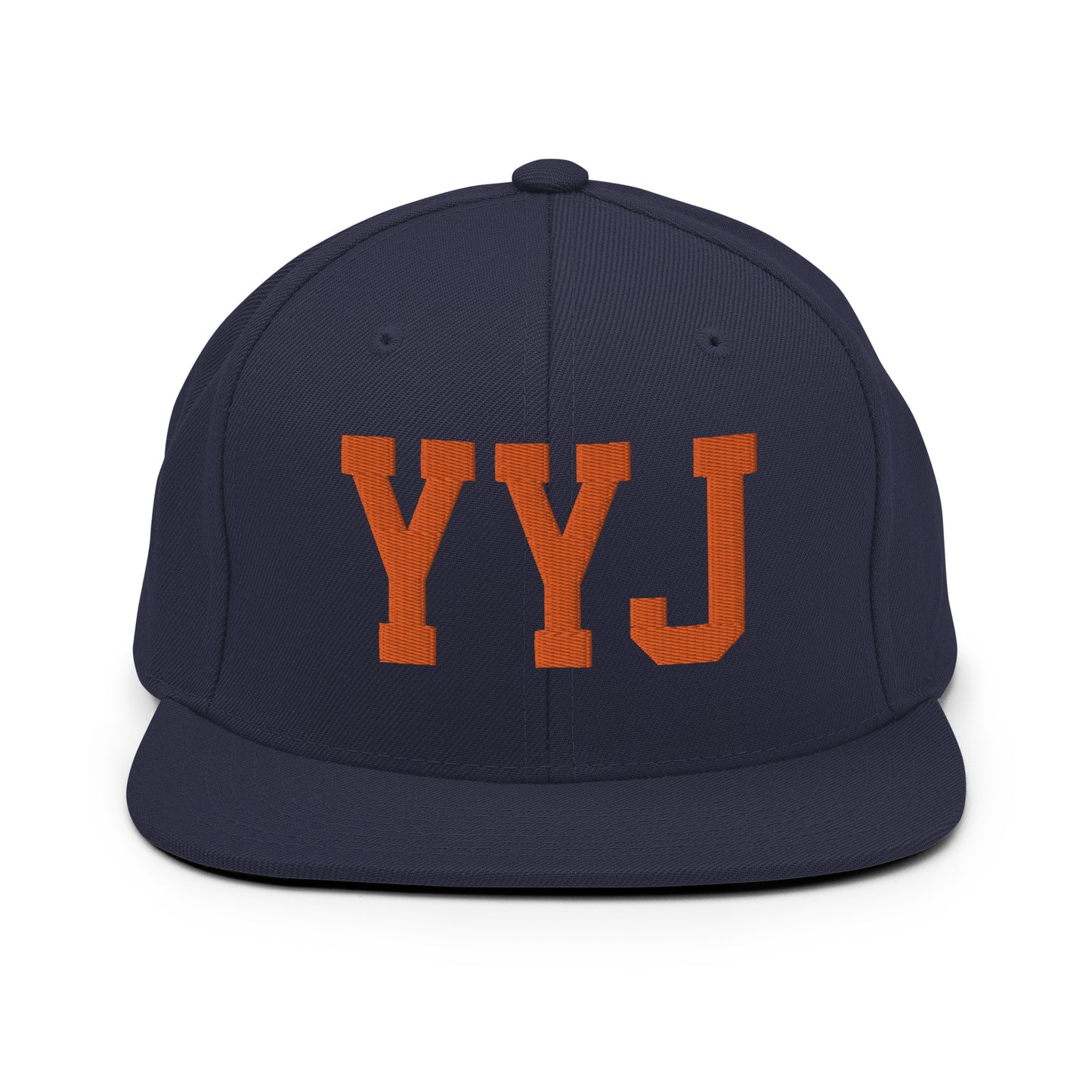 College-Style Classic Snapback Hat • Orange • YYJ Victoria • YHM Designs - Image 19