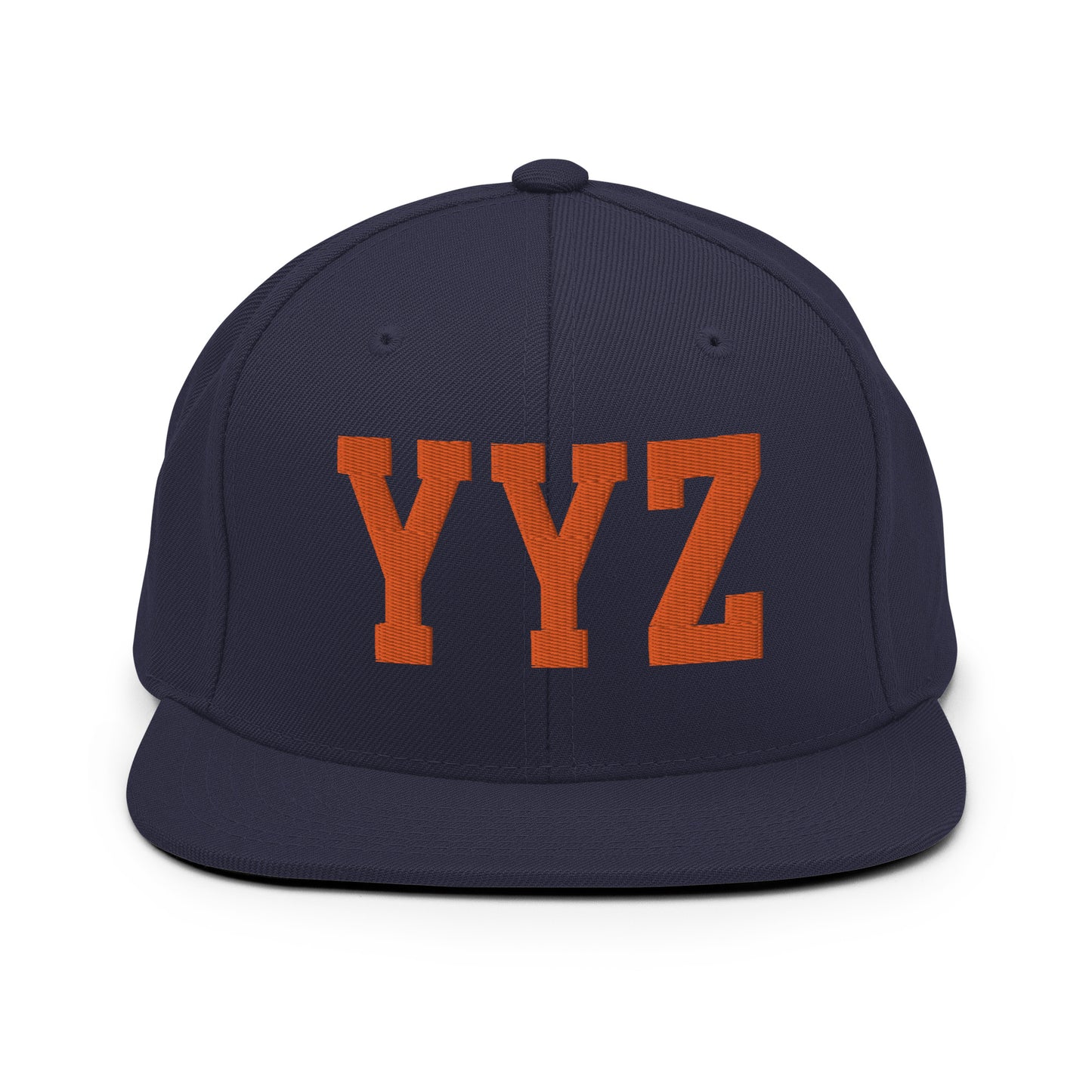 College-Style Classic Snapback Hat • Orange • YYZ Toronto • YHM Designs - Image 19