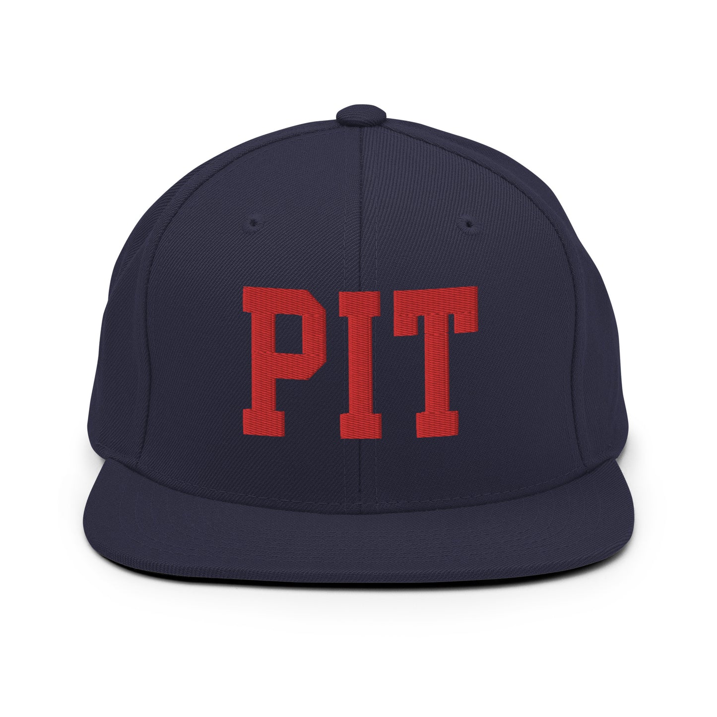 College-Style Classic Snapback Hat • Red • PIT Pittsburgh • YHM Designs - Image 15