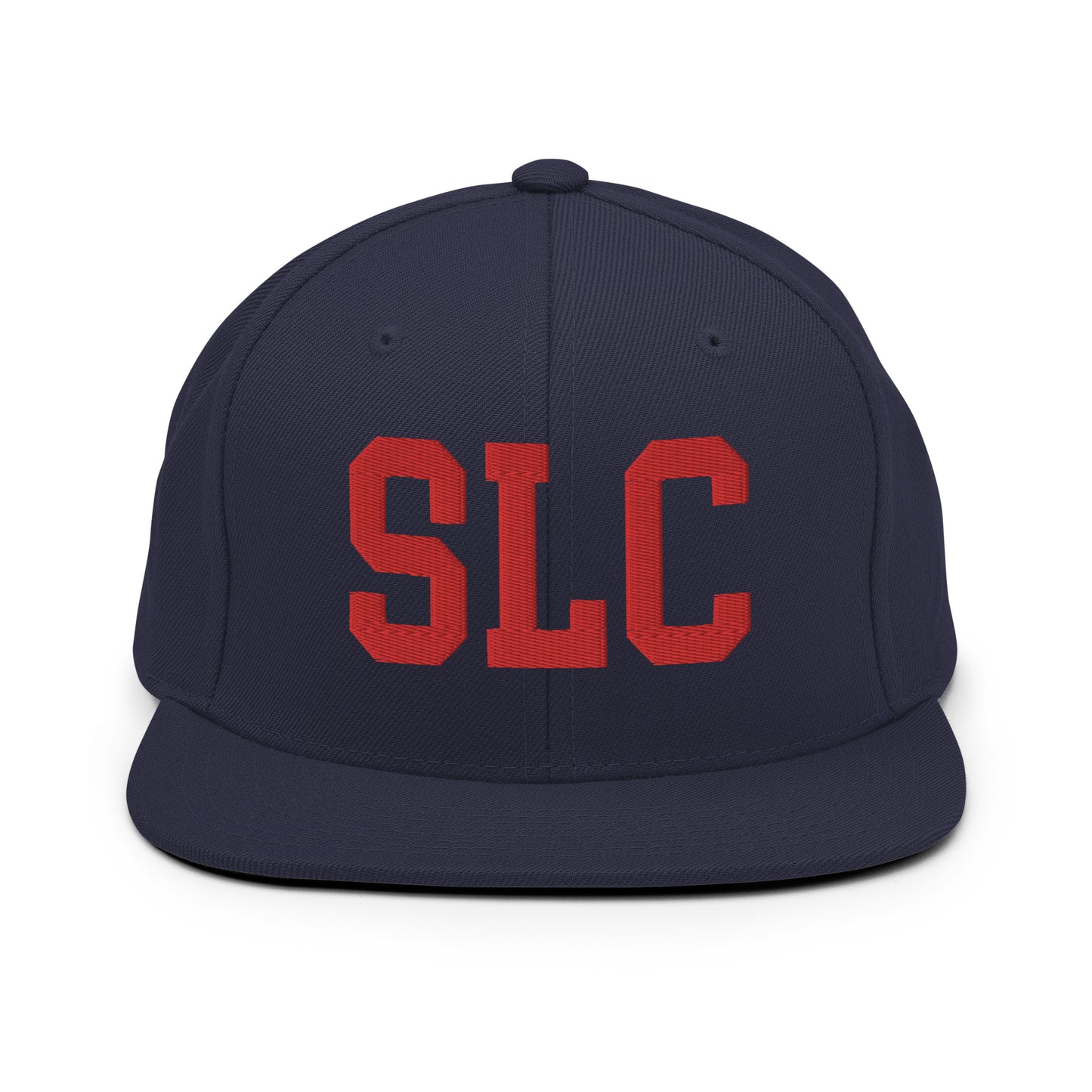 College-Style Classic Snapback Hat • Red • SLC Salt Lake City • YHM Designs - Image 15