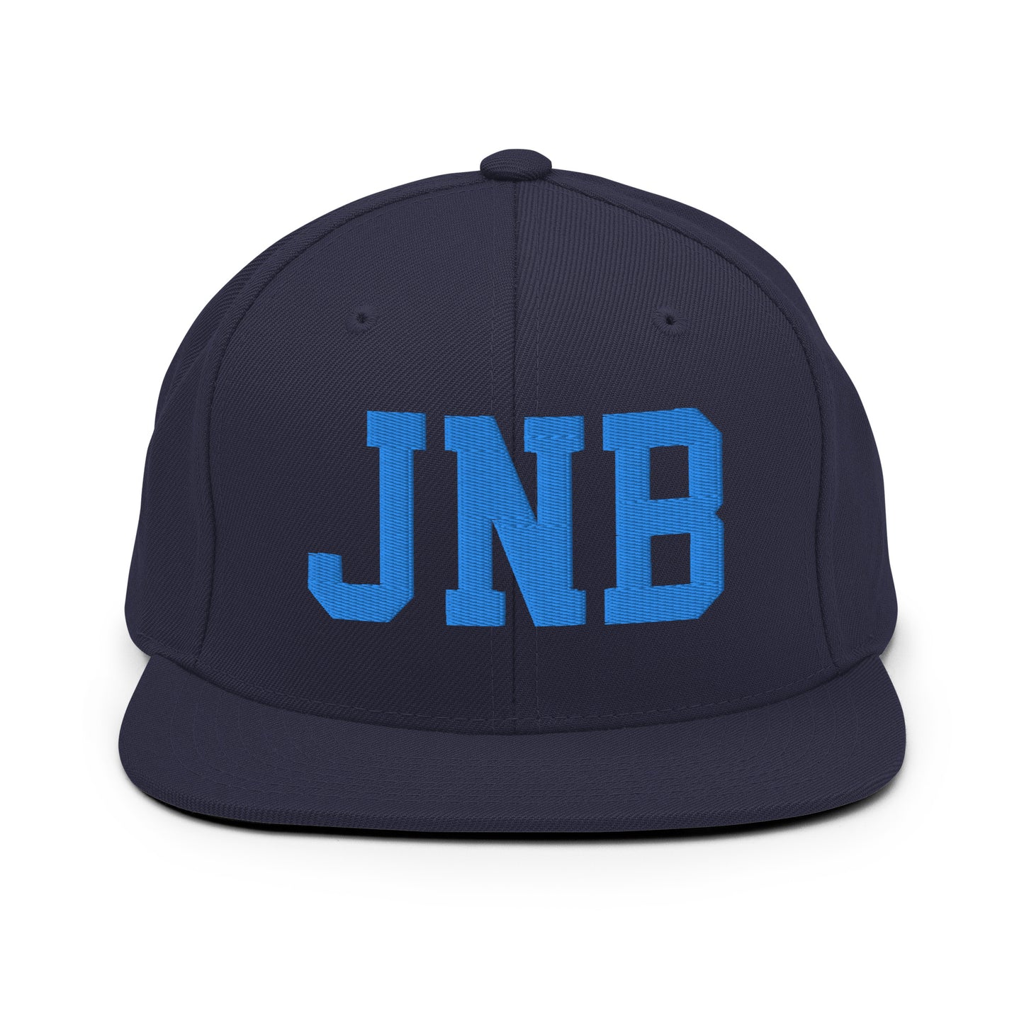 College-Style Classic Snapback Hat • Aqua Blue • JNB Johannesburg • YHM Designs - Image 07